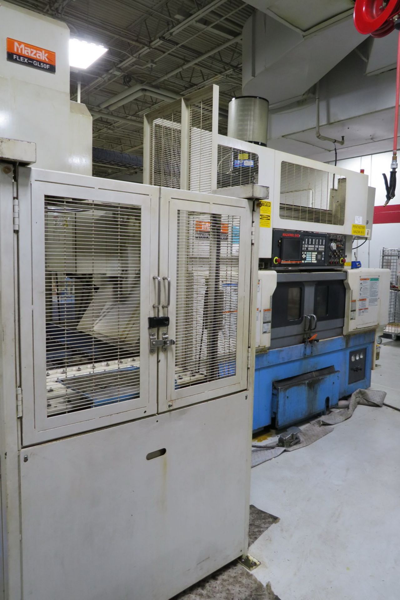 Mazak Model Multiplex 6100Y (S/N: 180111) (2005), Multi-Axis Dual Spindle Turning Center, 6,000 RPM, - Image 6 of 13