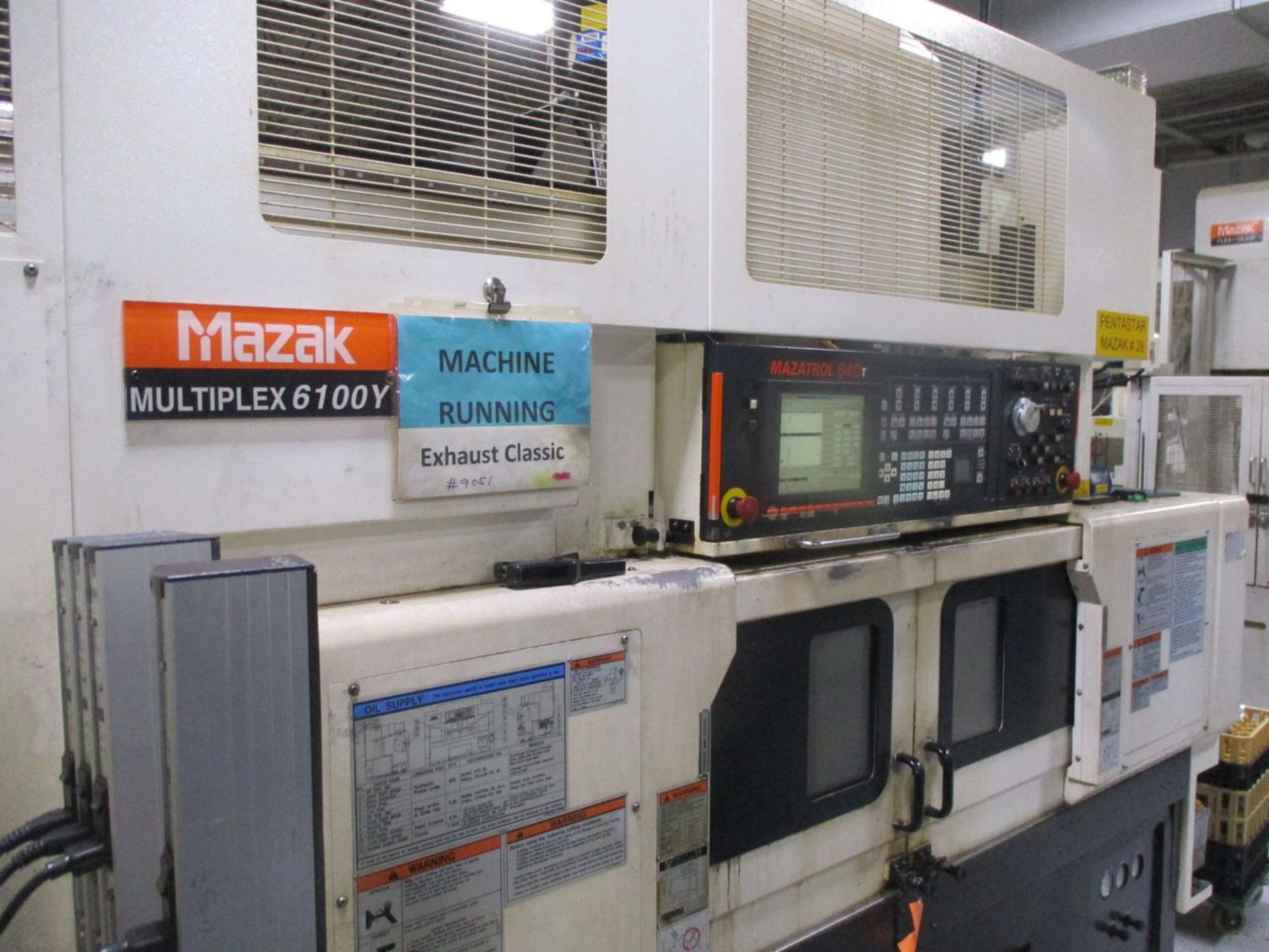 Mazak Model Multiplex 6100Y (S/N: 245816) (2013), Multi-Axis Dual Spindle Turning Center, 6,000 RPM,