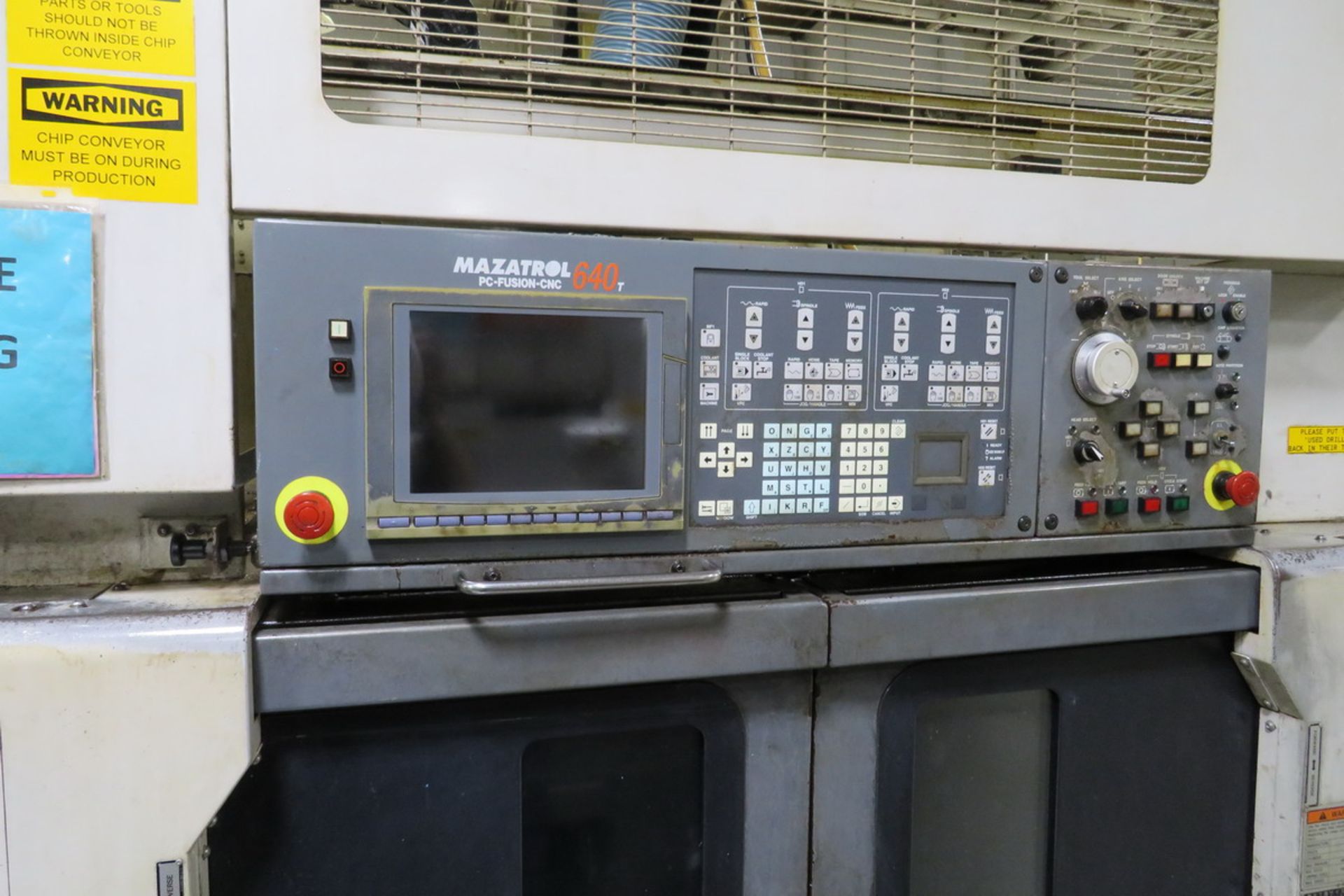 Mazak Model Multiplex 6100Y (S/N: 167470) (2004), Multi-Axis Dual Spindle Turning Center, 6,000 RPM, - Image 7 of 10