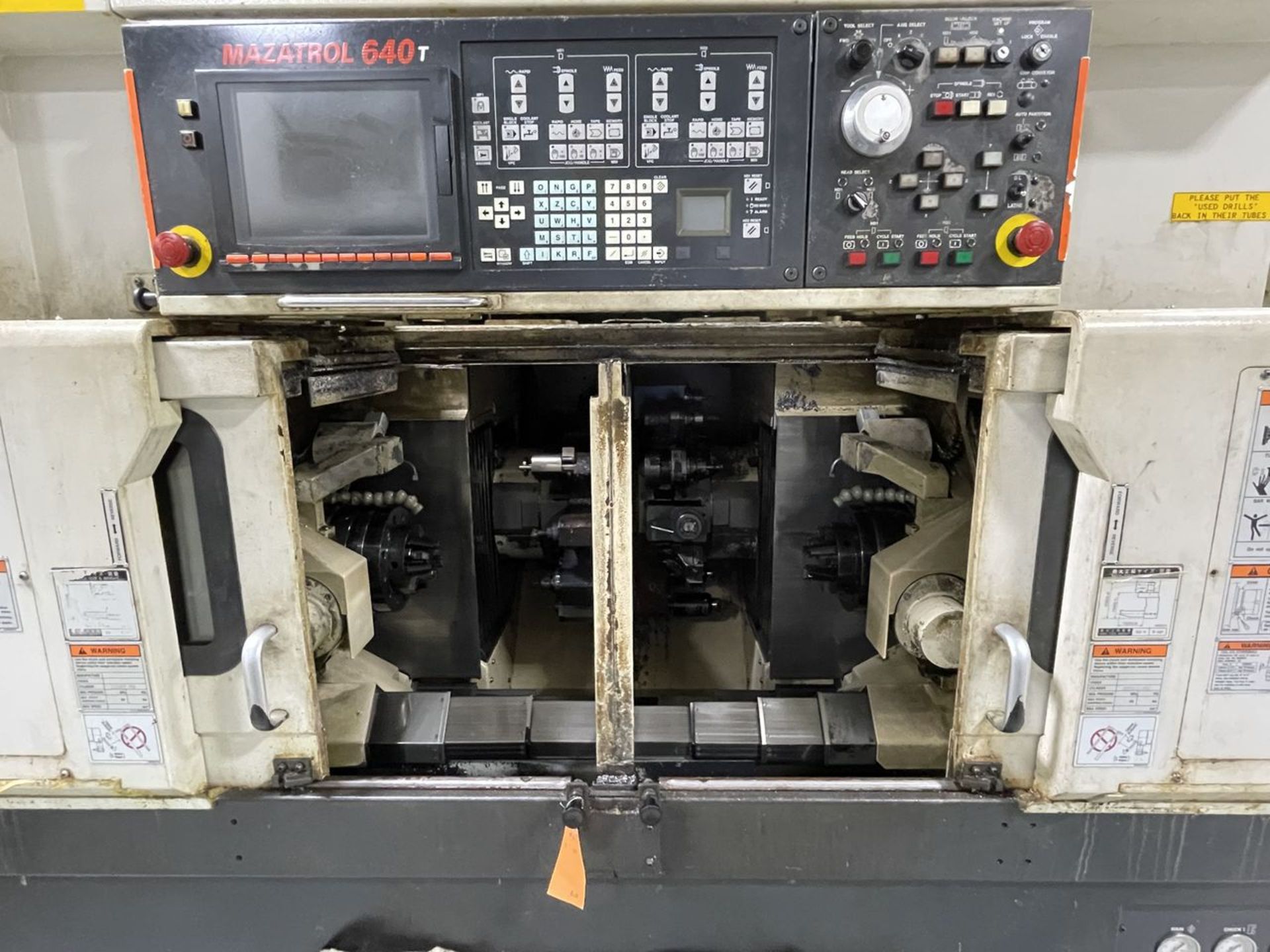 Mazak Model Multiplex 6100Y (S/N: 213814) (2008), Multi-Axis Dual Spindle Turning Center, 6,000 RPM, - Image 3 of 17