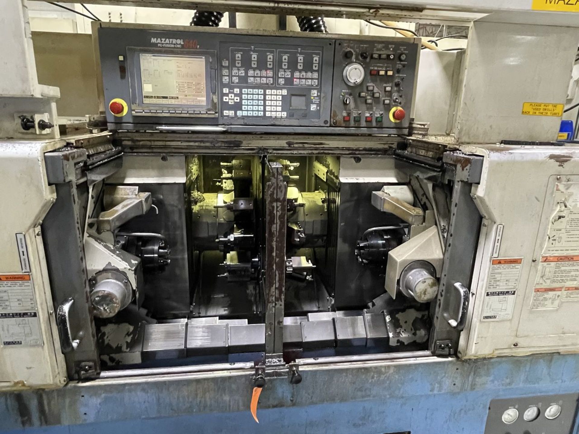 Mazak Model Multiplex 6100Y (S/N: 167469) (2004), Multi-Axis Dual Spindle Turning Center, 6,000 RPM, - Image 3 of 16