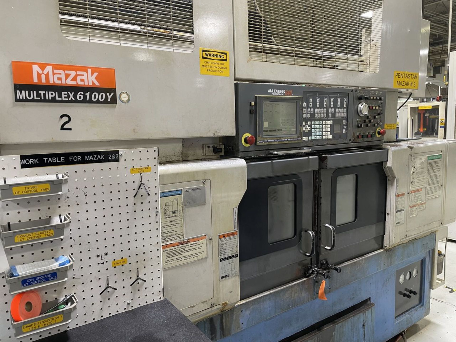 Mazak Model Multiplex 6100Y (S/N: 167469) (2004), Multi-Axis Dual Spindle Turning Center, 6,000 RPM,