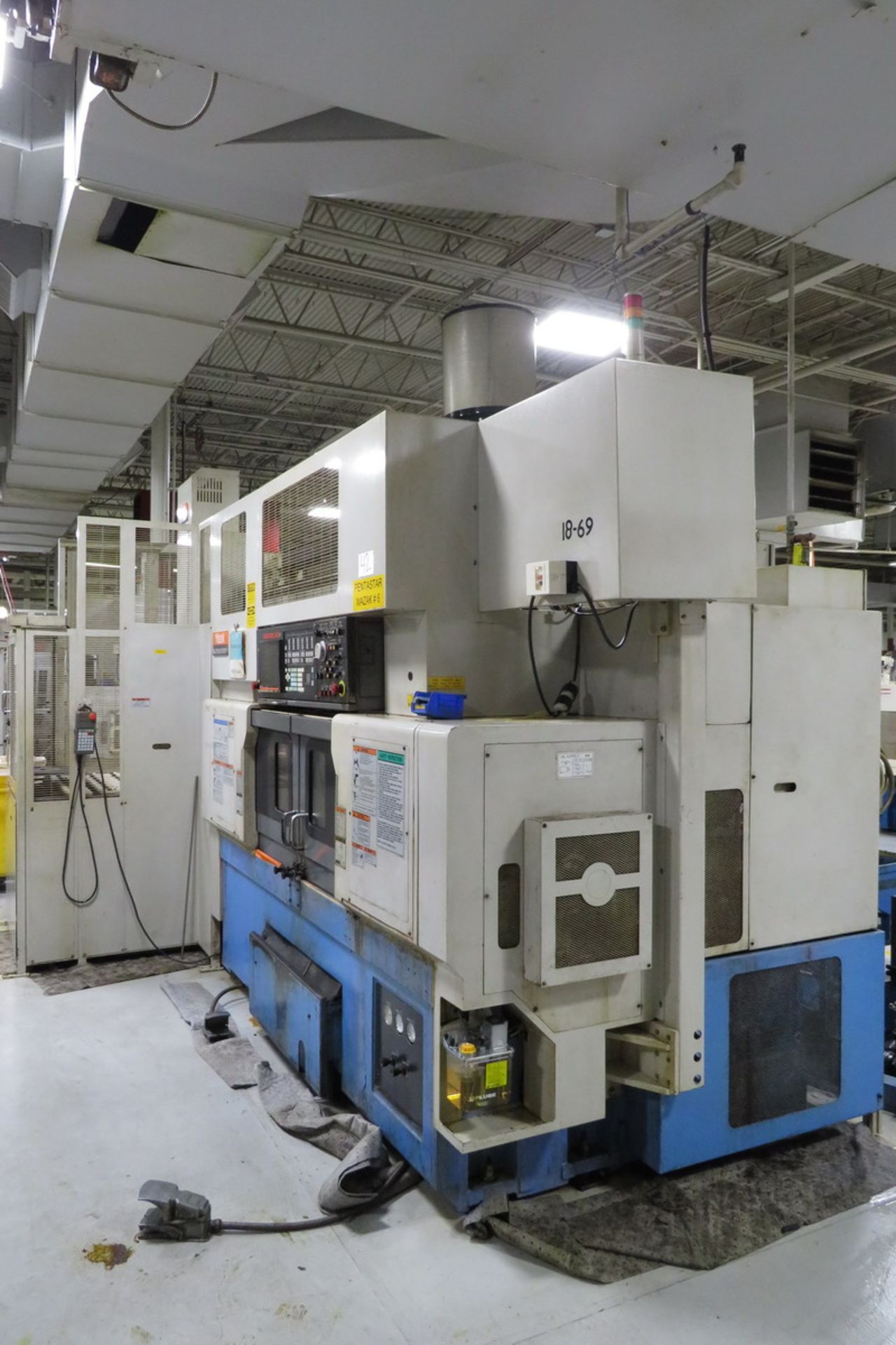 Mazak Model Multiplex 6100Y (S/N: 180111) (2005), Multi-Axis Dual Spindle Turning Center, 6,000 RPM, - Image 7 of 13