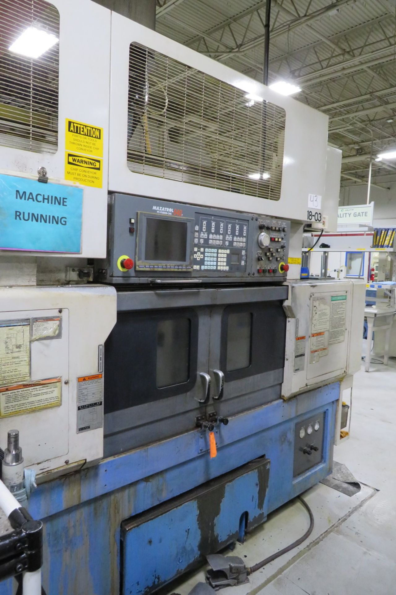 Mazak Model Multiplex 6100Y (S/N: 167470) (2004), Multi-Axis Dual Spindle Turning Center, 6,000 RPM,