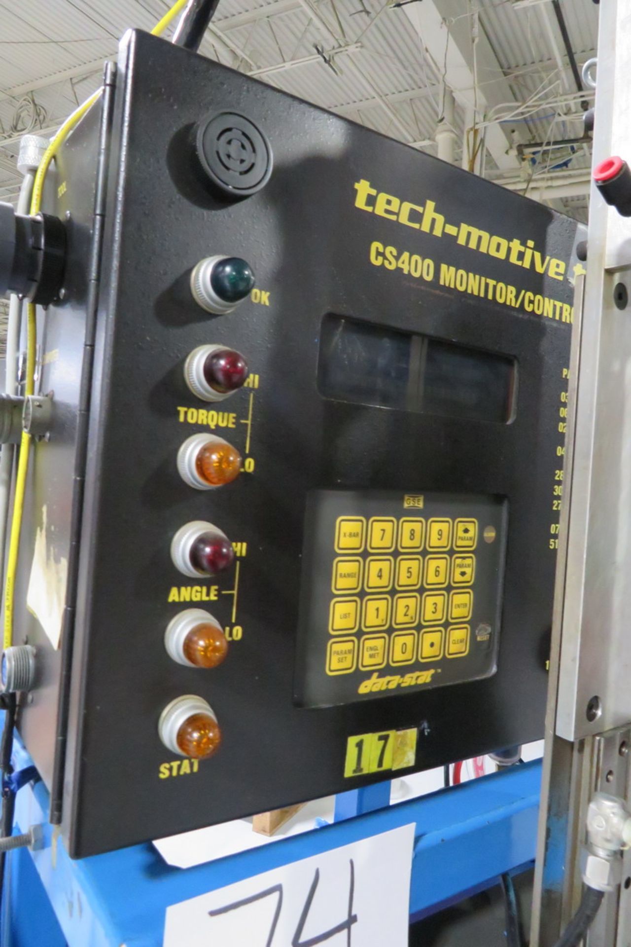 Assembly Station with Press, GSE Tech-motive Mdl. CS400 Tool Monitor Controller, 32 in. Rotary - Image 4 of 4