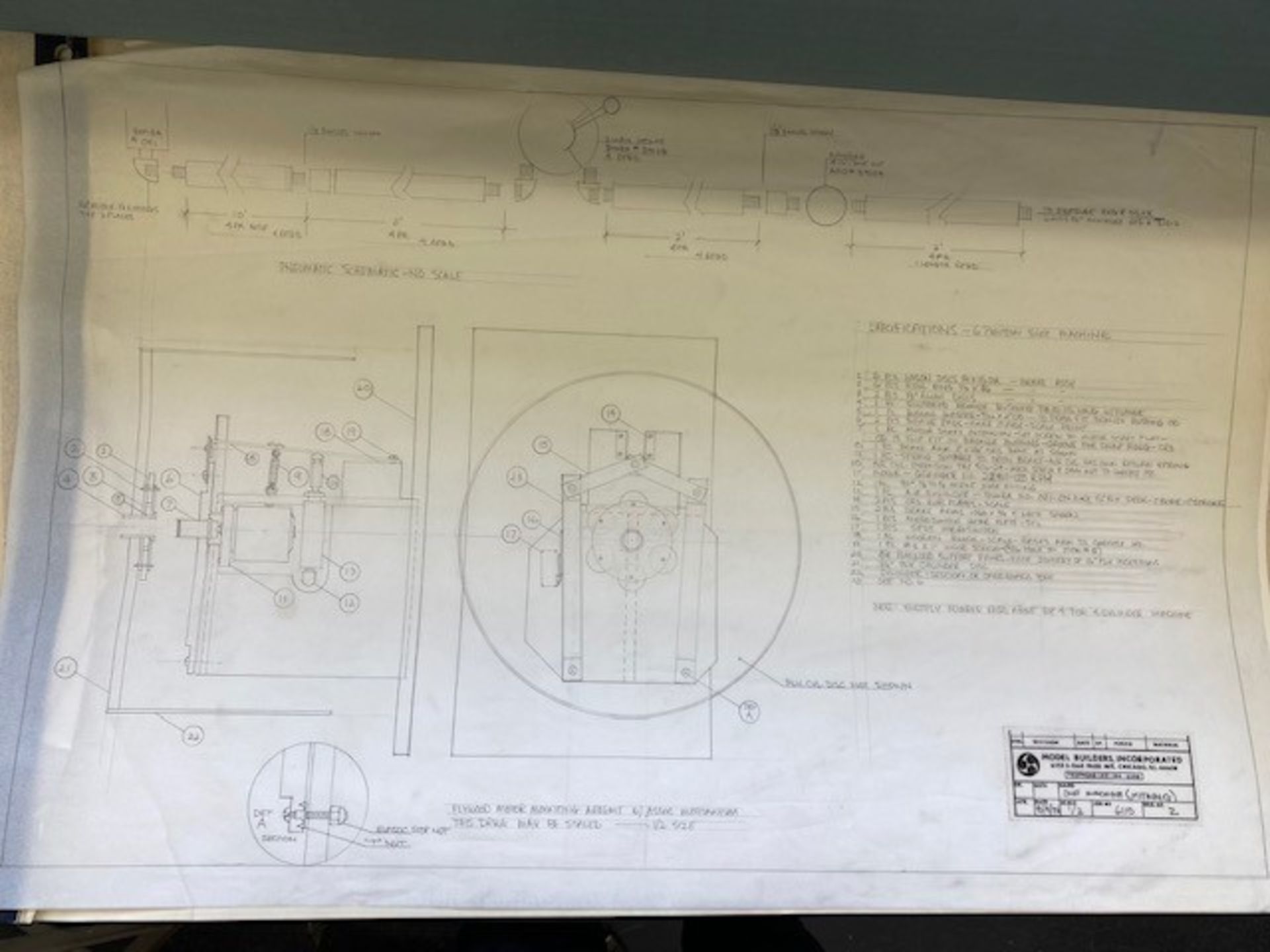 Assorted Technical Drawings - Image 10 of 11