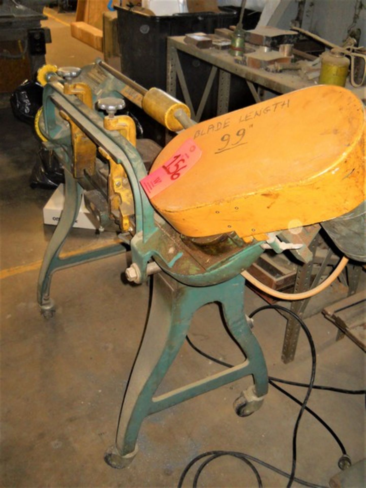 Wells Model 600 Horizontal Metal Cutting Band Saw, S/N: 11191 - Image 3 of 4