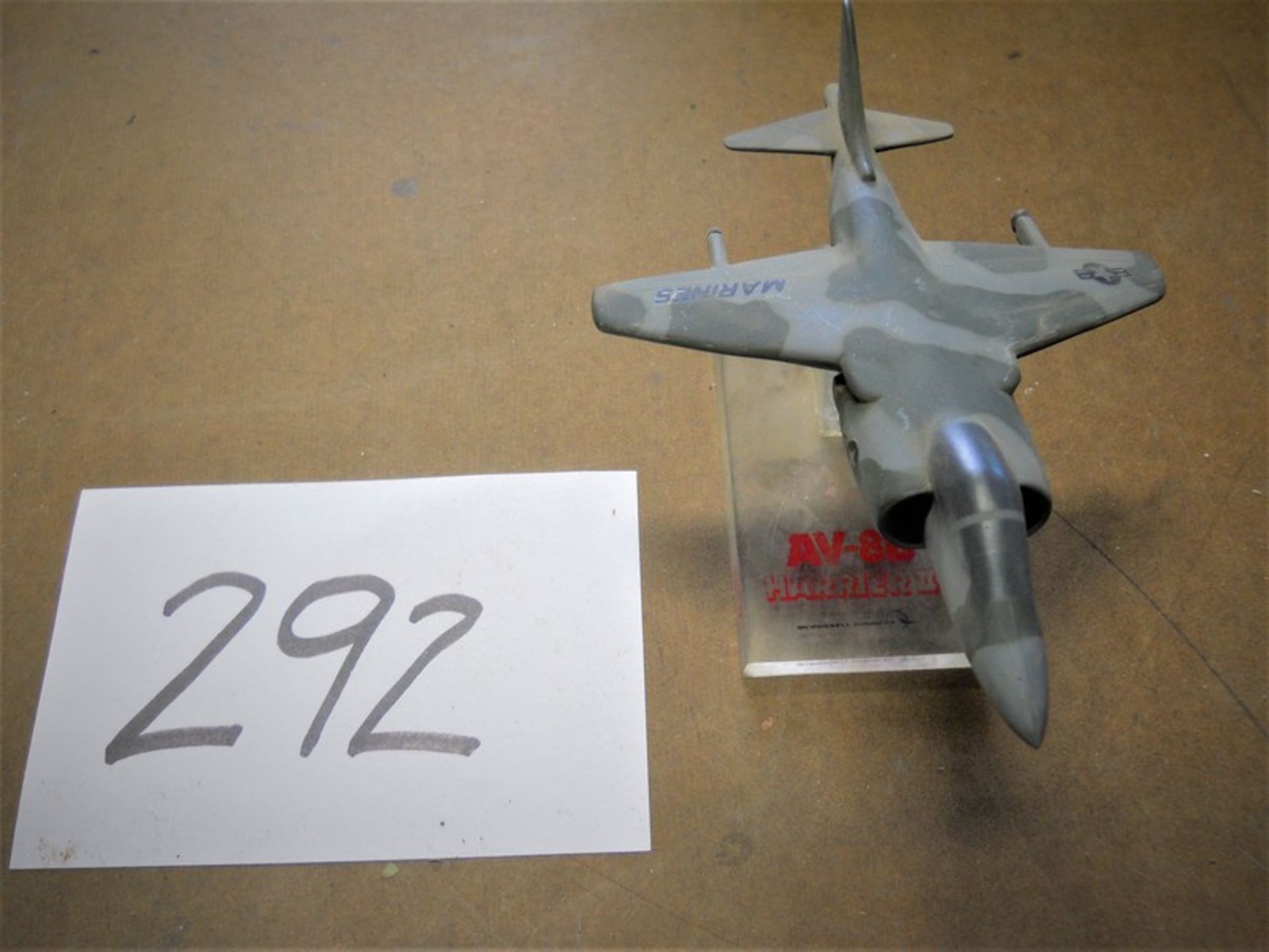 Model Harrier Fighter Airplane - Image 4 of 5
