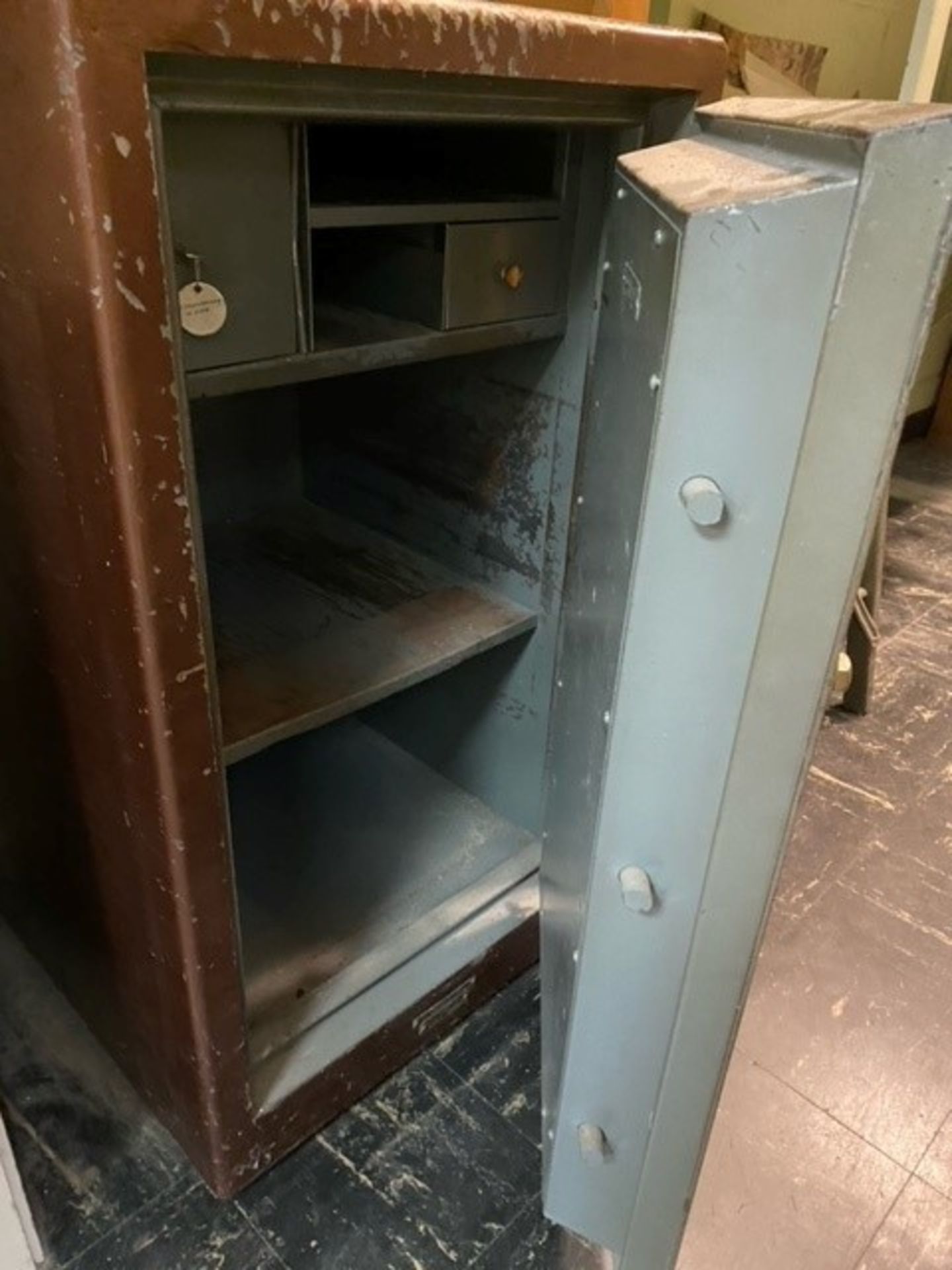 Combination Safe, with Locking Interior Compartment. Dimensions: 21 in. Wide x 35 in. High x - Image 2 of 2