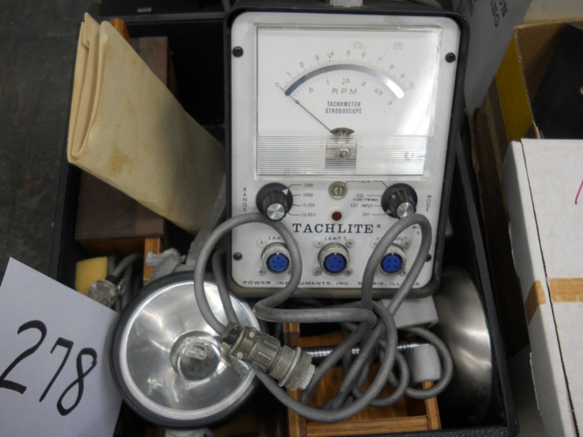Power Instruments Model 932 Tachlite Precision Stroboscope/Tachometer - Image 2 of 4