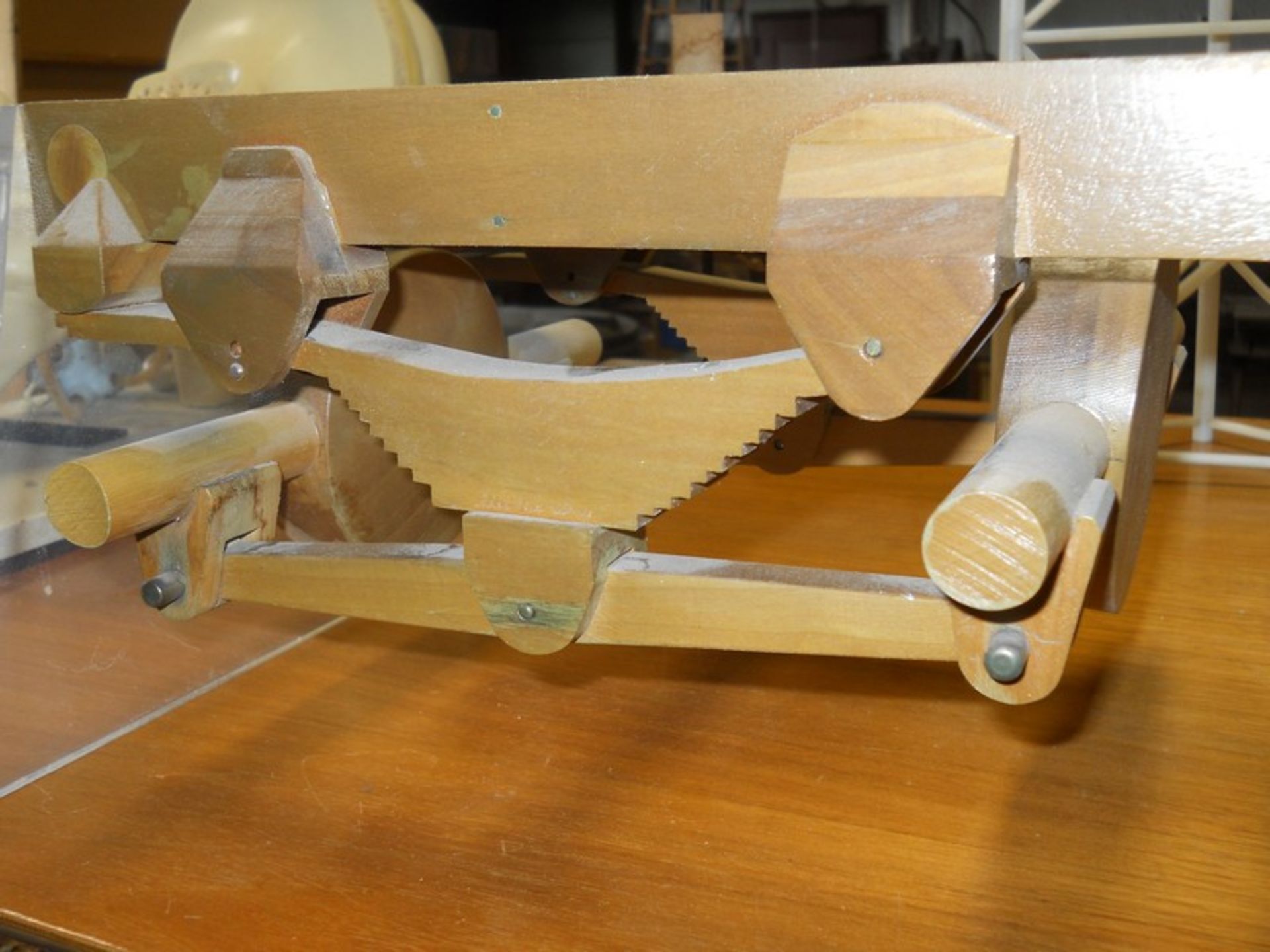 Lot - Wooden Physics Model - Image 2 of 4