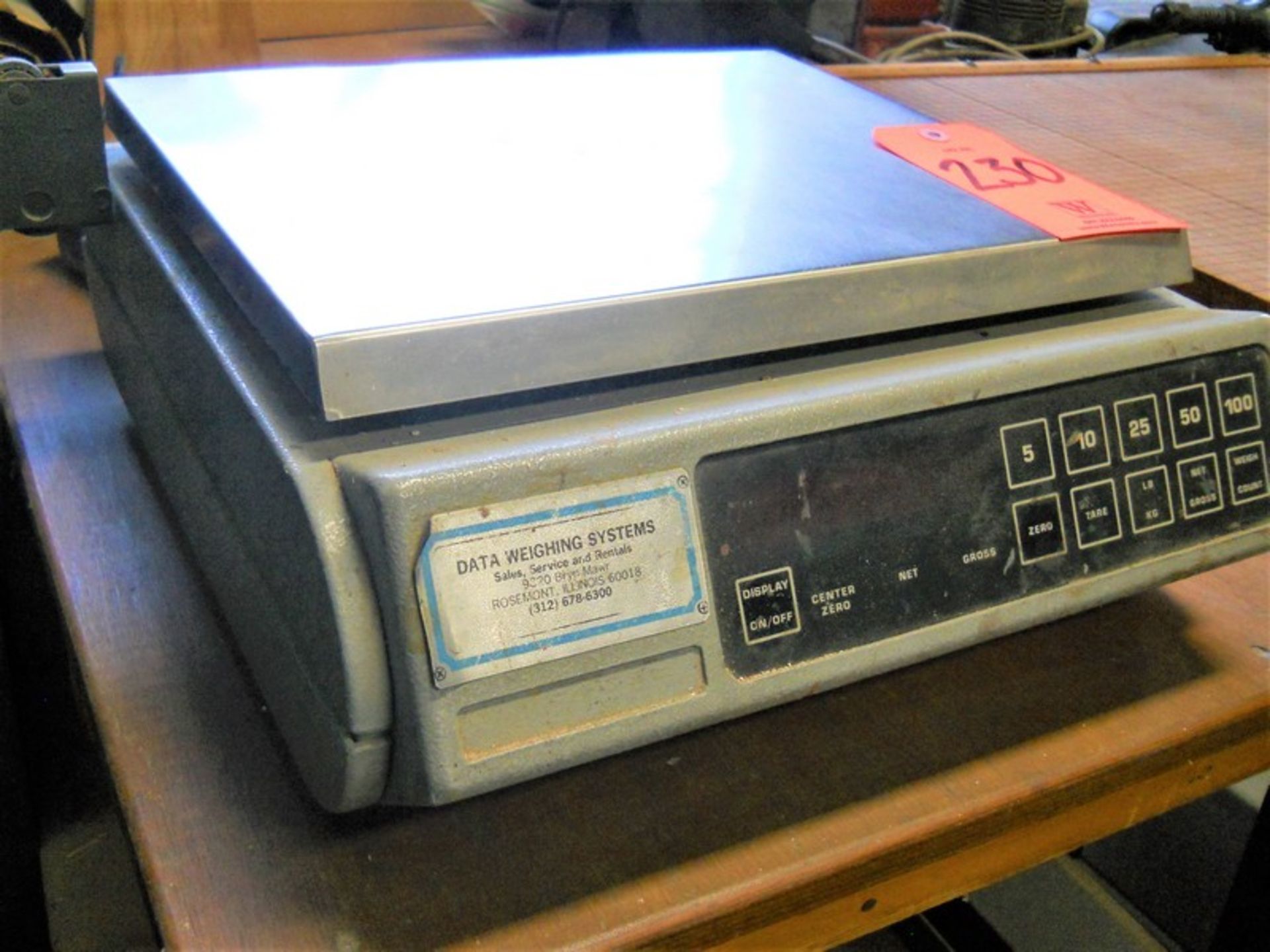 GSE Model 4510 Bench Top Digital Scale, S/N: 51193 - Image 2 of 4