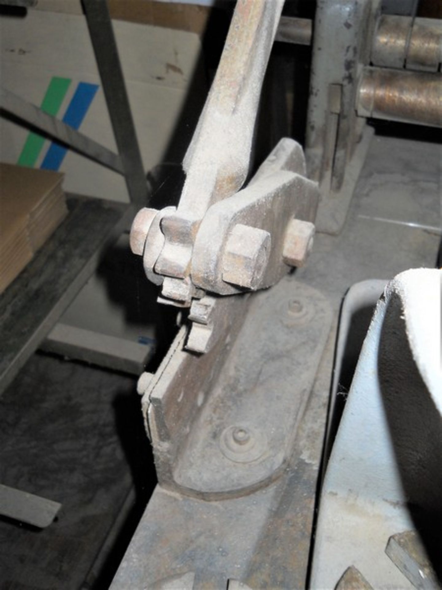 Metal Table; with Manual Shear - Image 4 of 5