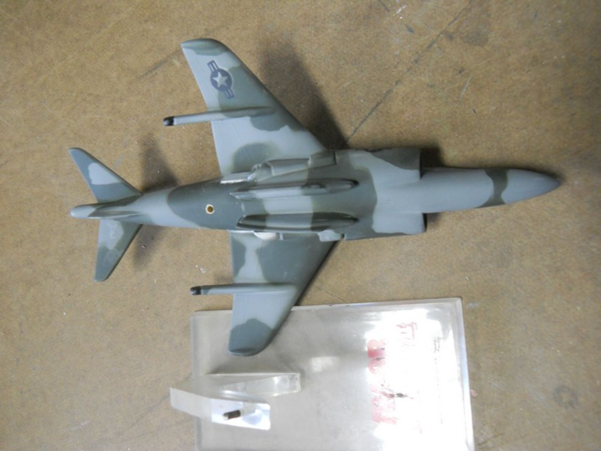 Model Harrier Fighter Airplane - Image 5 of 5