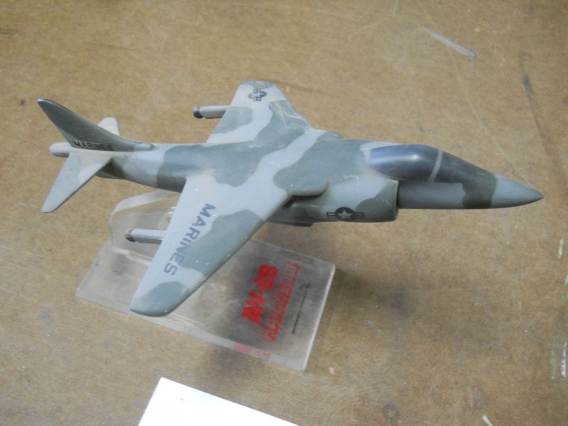 Model Harrier Fighter Airplane - Image 2 of 5