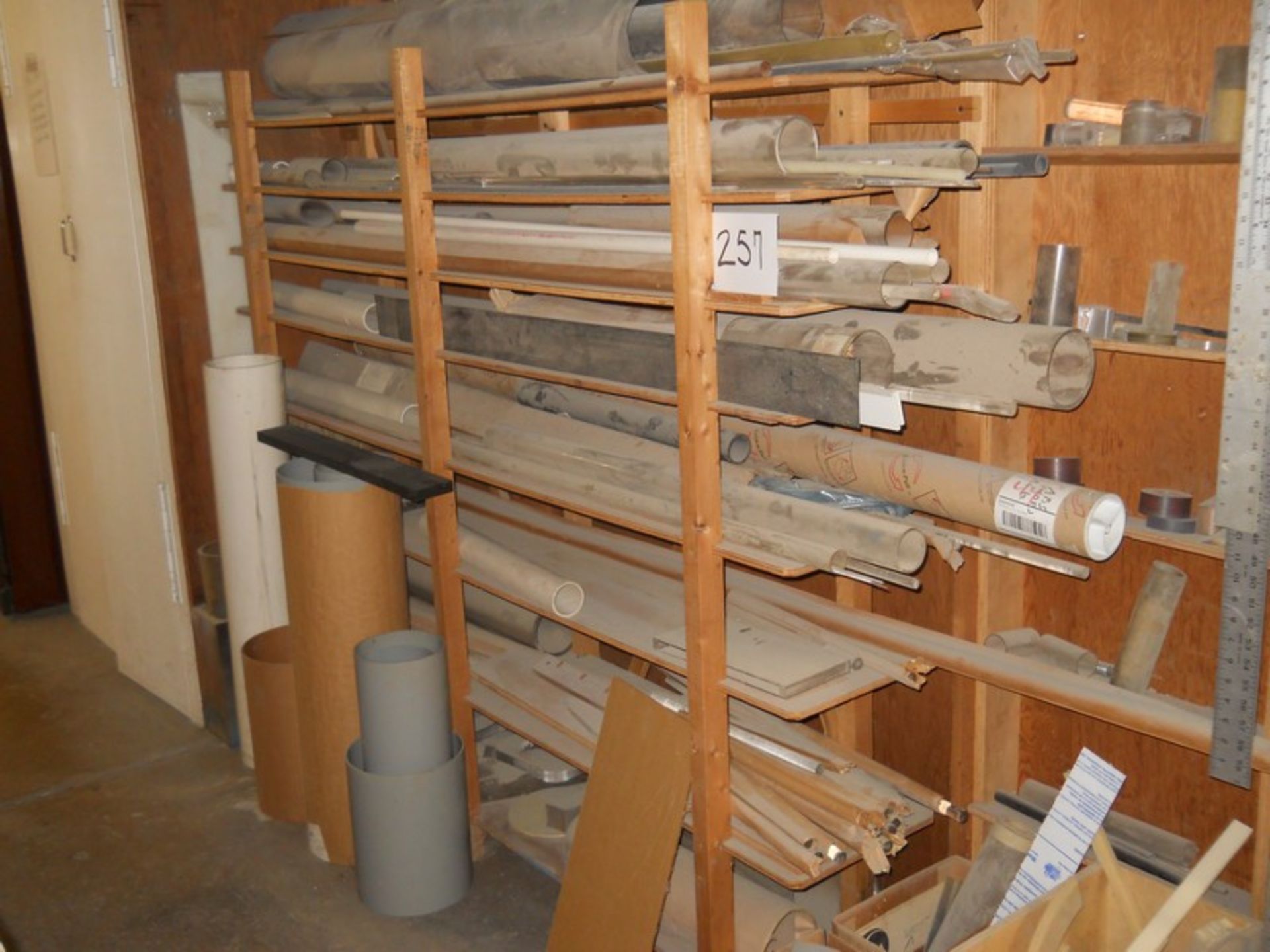 Lot - Conduit, PVC Pipe, and Rod Inventory