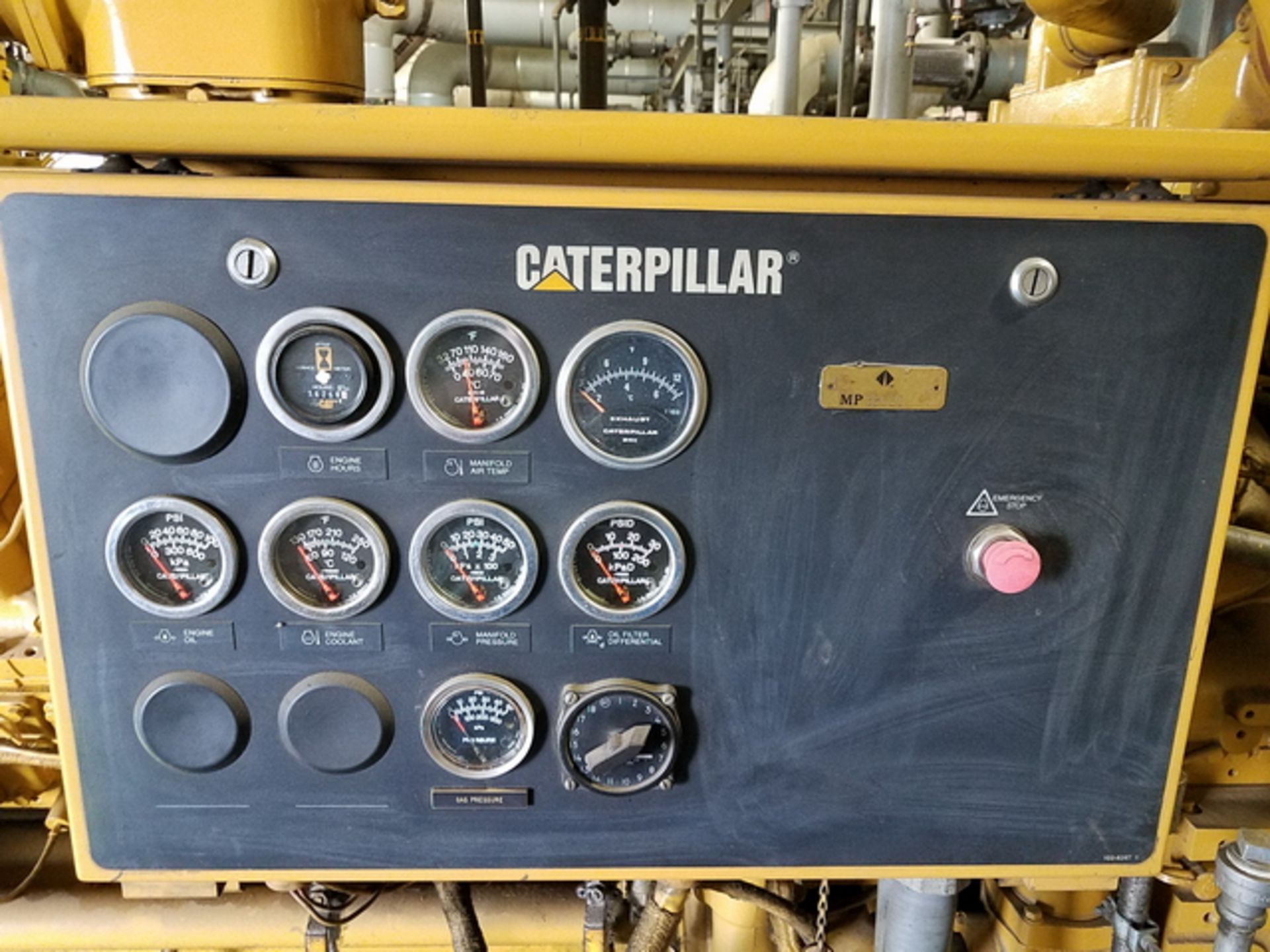 Caterpillar 3516 Generator Set, fuel natural gas, 962 KVA, 770 KW, rating .8 COS@ 60 Hertz, 3ph, 6 - Image 5 of 7