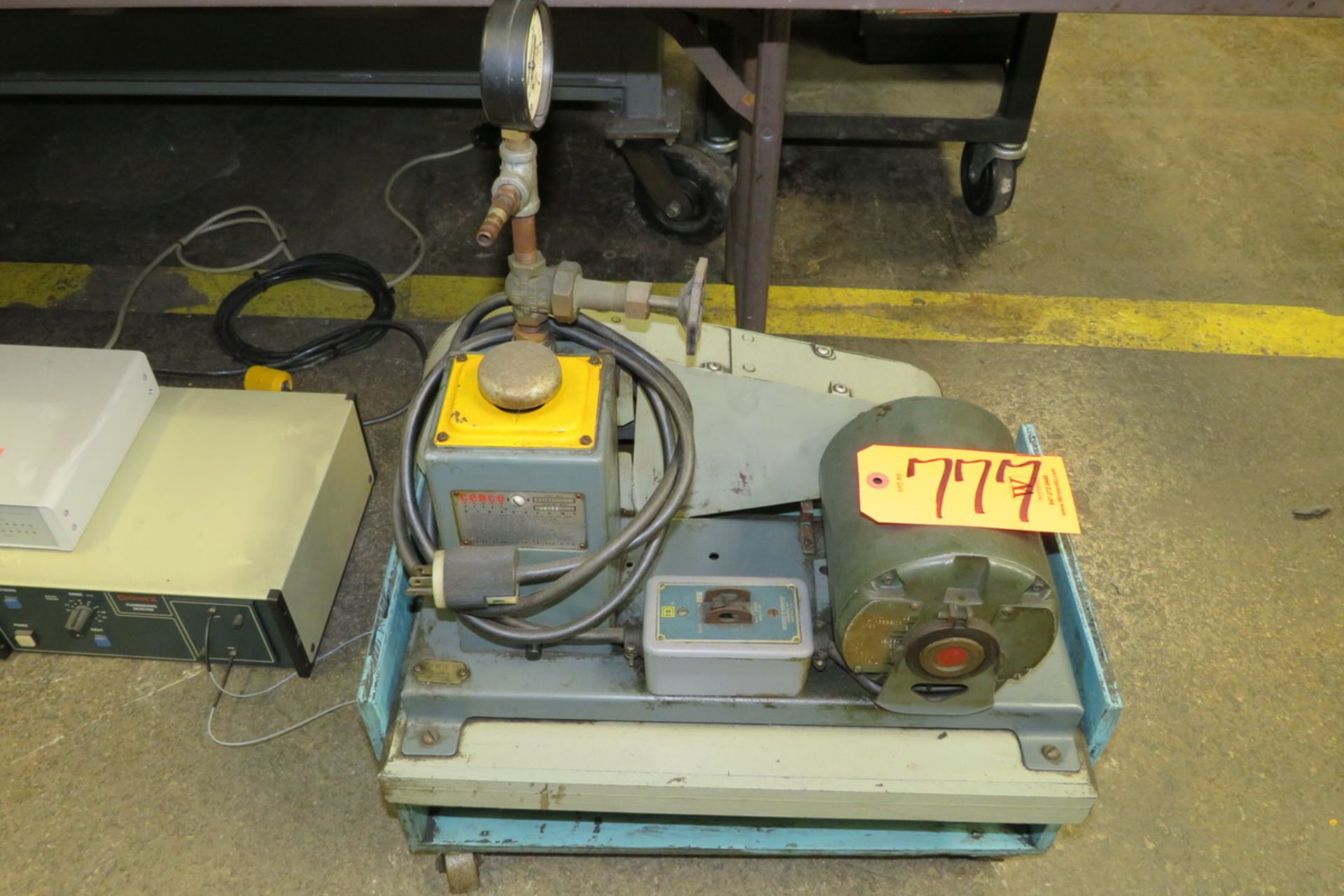 Cenco Hyvac Vacuum Pump (Basement, CY 53, Inspection Laydown)