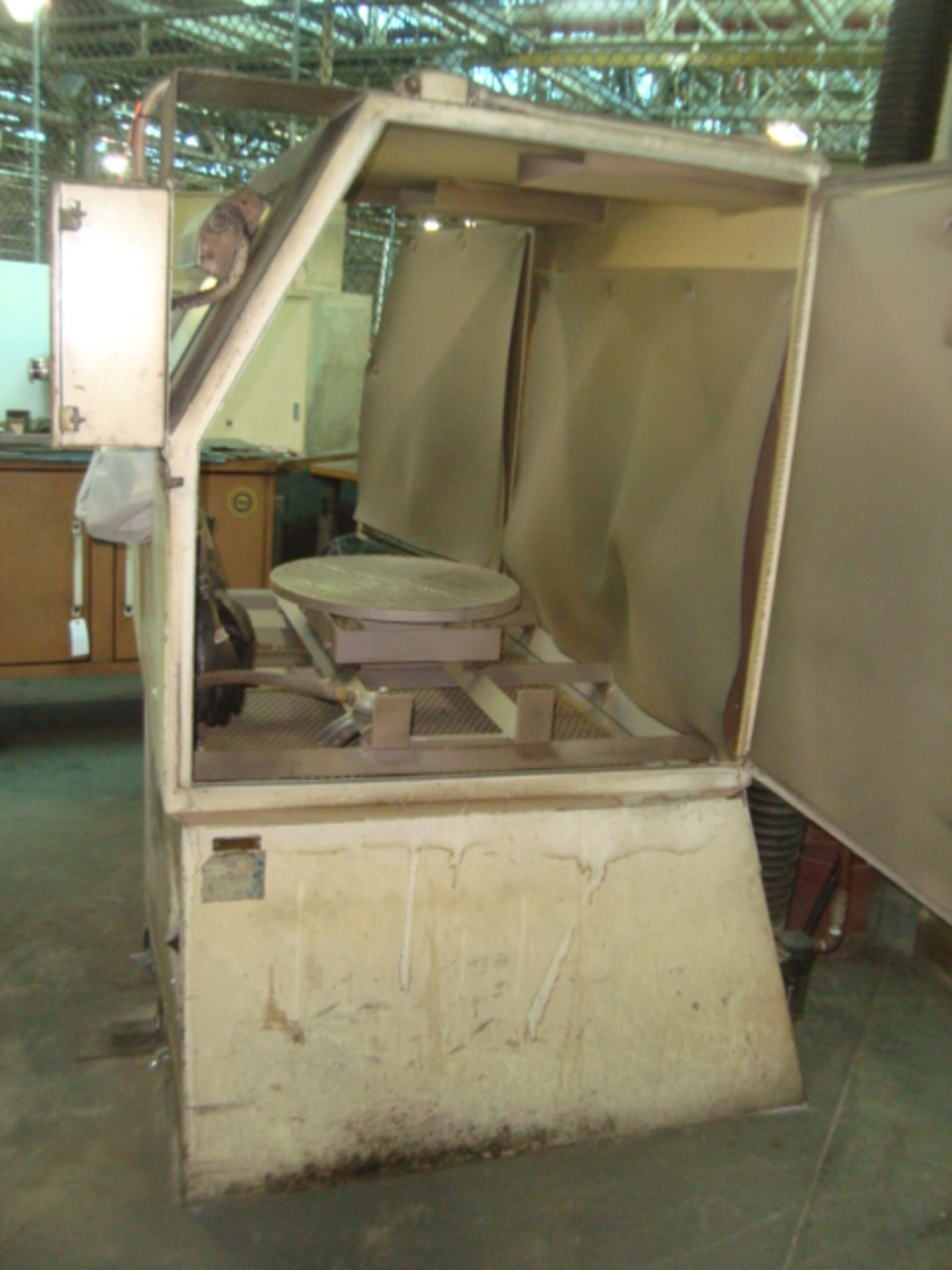 Clemco Model BNP 220-3 2-Glove Bead Blasting Cabinet With Swing Out Access Doors On Left & Right - Image 8 of 13