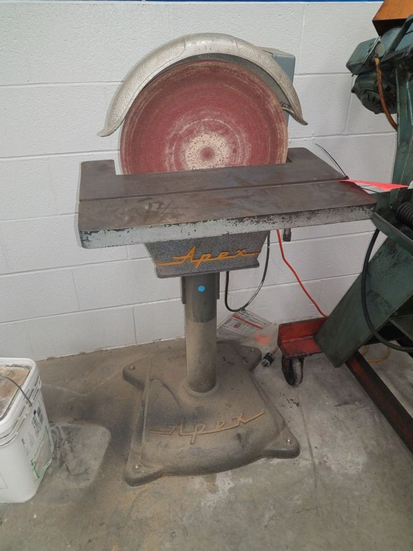 Apex 15" Pedestal Disc Sander (Hydraulic Lab)