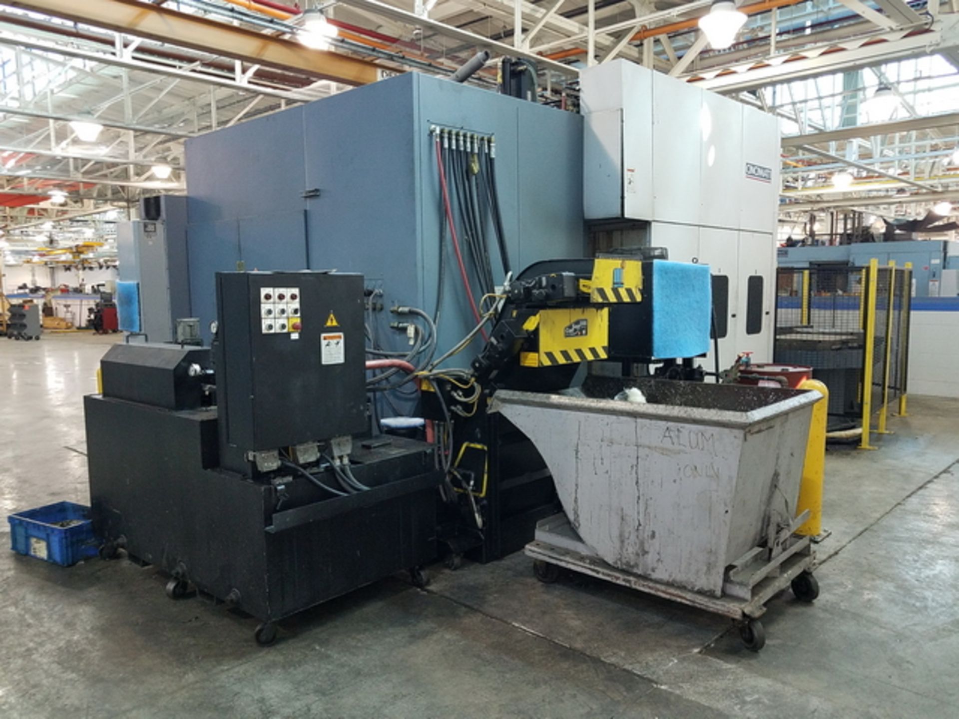 Cincinnati HPC-800 Magnum 4-Axis CNC Horizontal Machining Center, (2000) Cat-50 spindle, 7-Pallet - Image 6 of 10