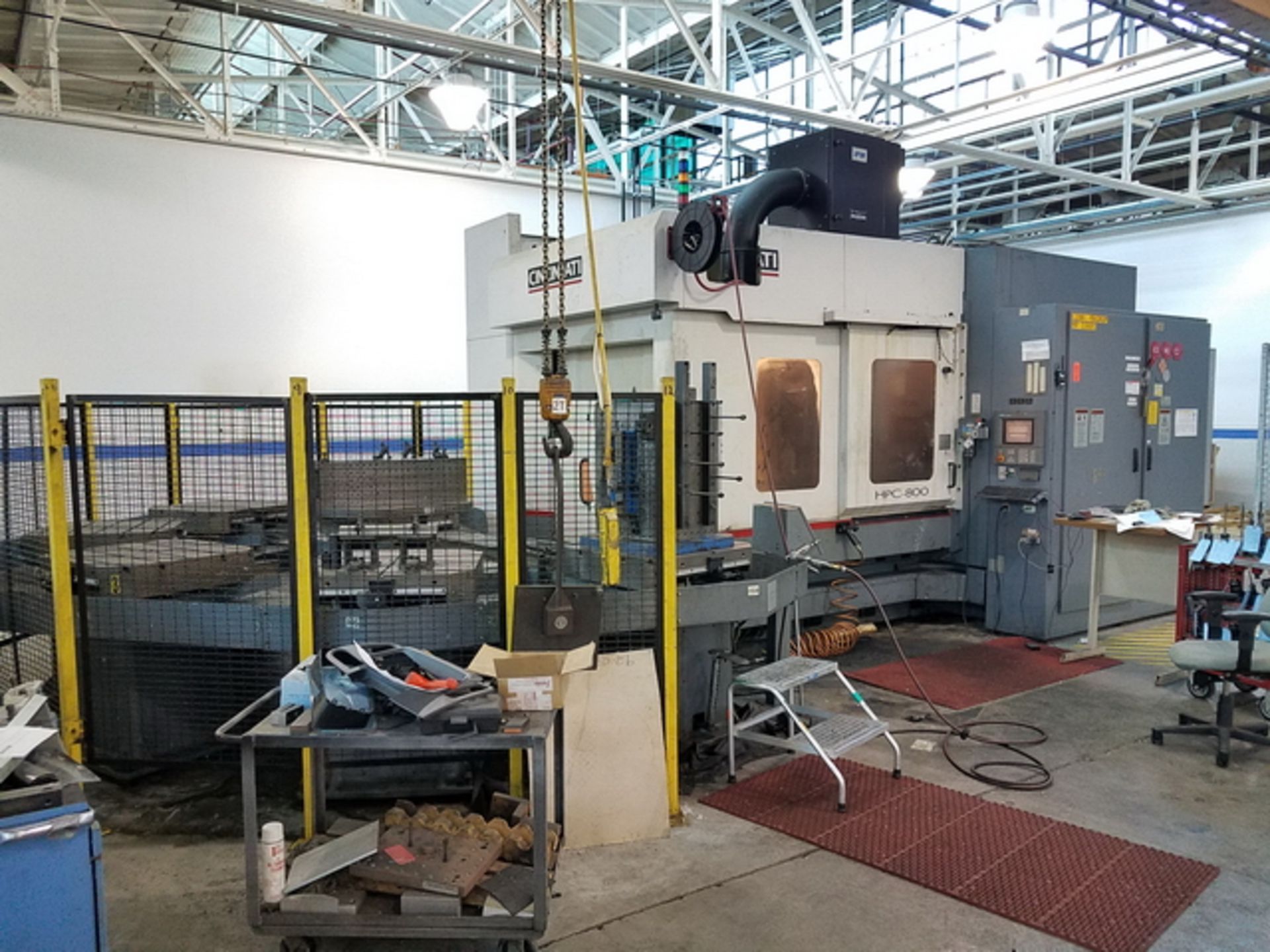 Cincinnati HPC-800 Magnum 4-Axis CNC Horizontal Machining Center, (2000) Cat-50 spindle, 7-Pallet - Image 2 of 10