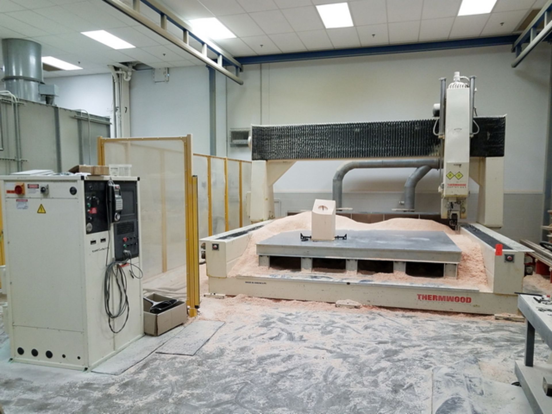 Thermwood C-72 5-Axis CNC Router, Gen2 Supercontrol with Cartesian 5" Remote, Showing 110034 hrs, - Image 3 of 5
