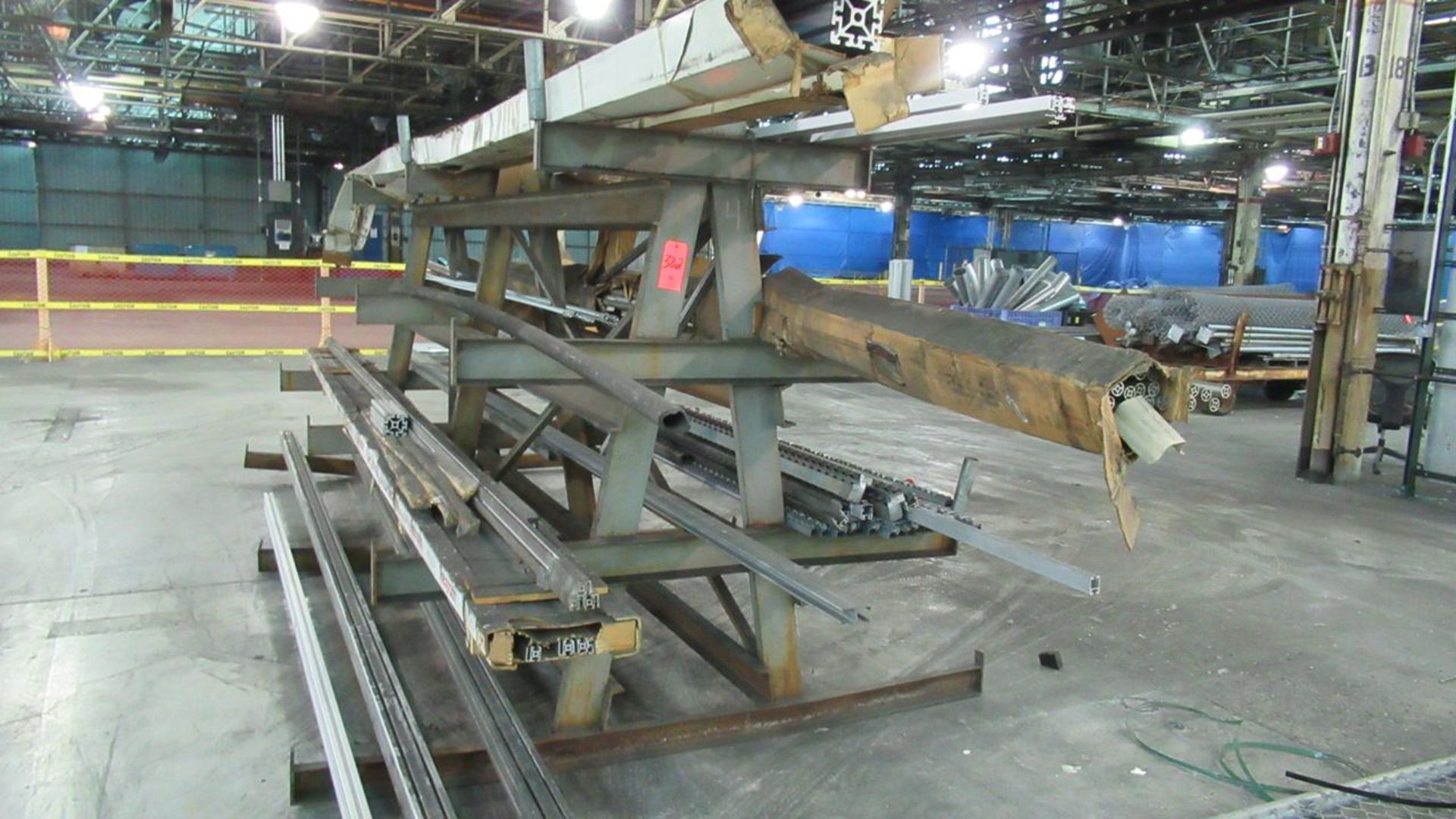 Double Sided Cantilever Racks with Skate Wheel Conveyor, Aluminum Box Frame, Etc. (Column B-18 - Image 2 of 4