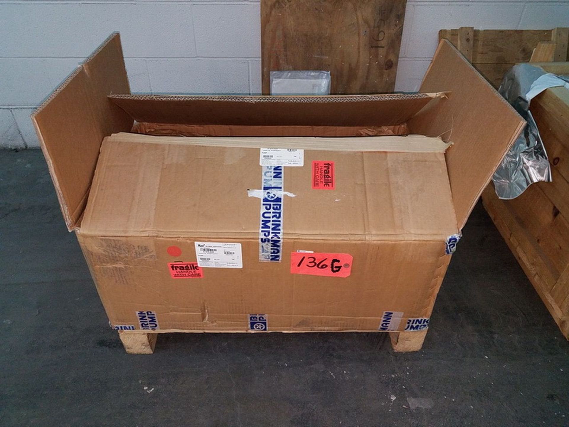 Spare Hydra-Cell D-10 Pump, unused in box, for Cincinnati Magnum machining center, MAG pt# H.1019.