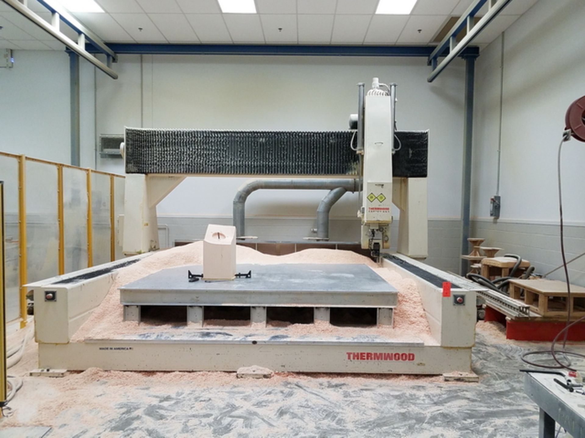 Thermwood C-72 5-Axis CNC Router, Gen2 Supercontrol with Cartesian 5" Remote, Showing 110034 hrs,
