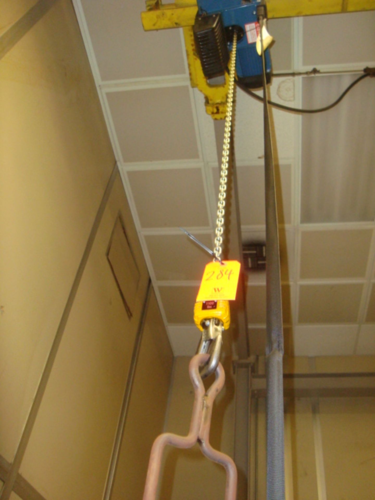 Approx. 16' ft. 1/2-Ton Capacity Bridge Crane With DeMag 1/2-Ton Capacity Electric Chain Hoist. (CMM - Image 5 of 6