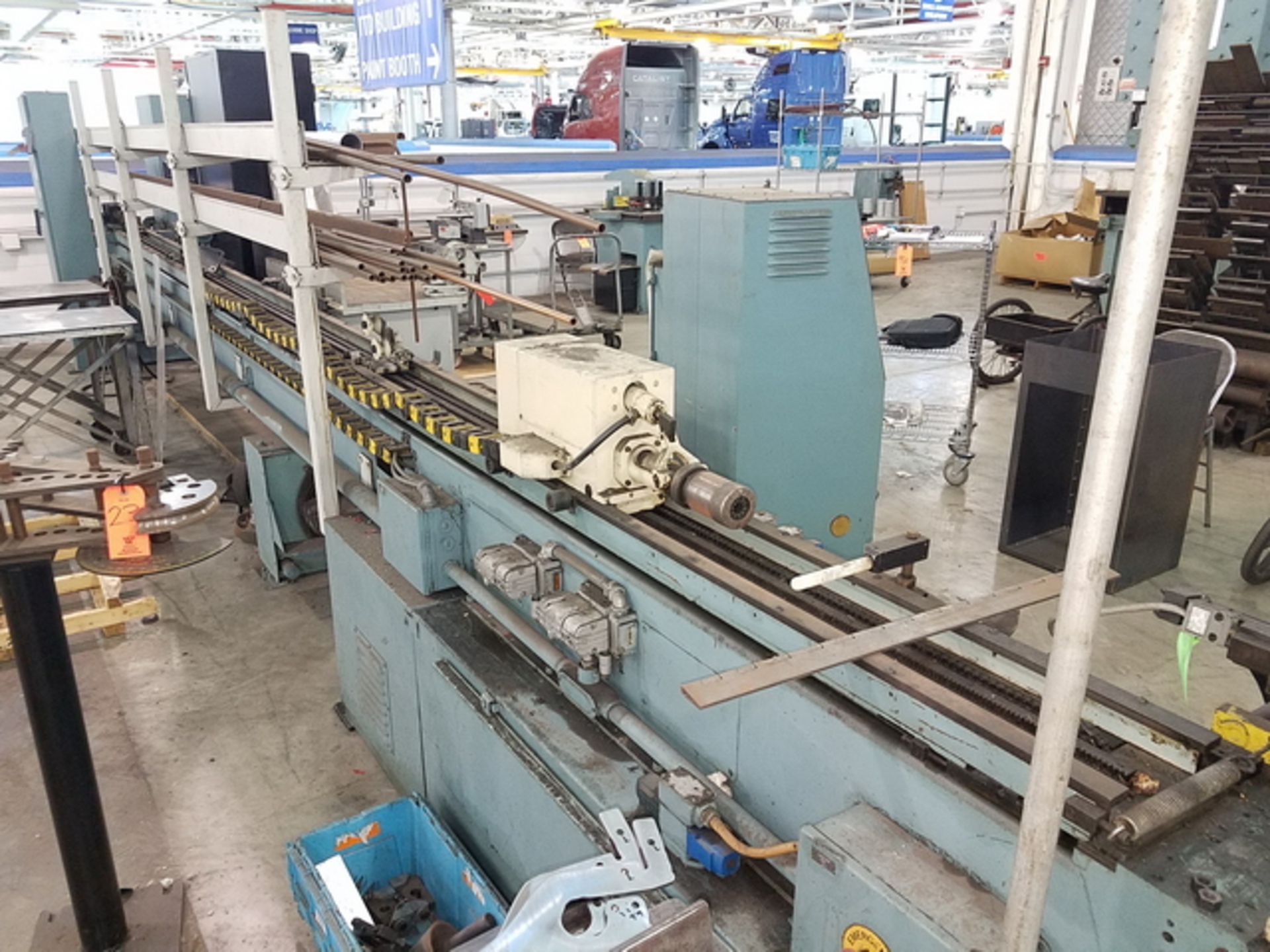 Eaton Leonard VB75-HL Vectorbend CNC Bender, VE-Log controller, 480v. S/N 3949582, A# 41051. ( - Image 2 of 6