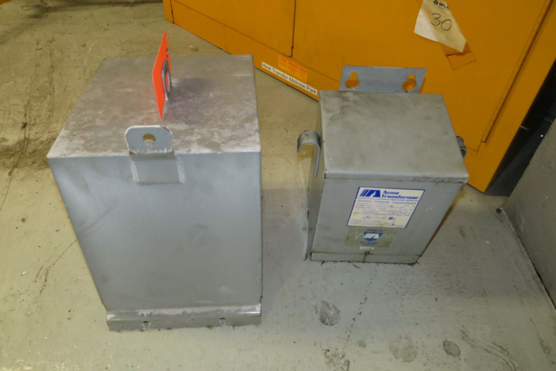 Assorted Transformers to Include: Acme 3KVA; Square D 6KVA (Basement, CY 51, Parts Crib)