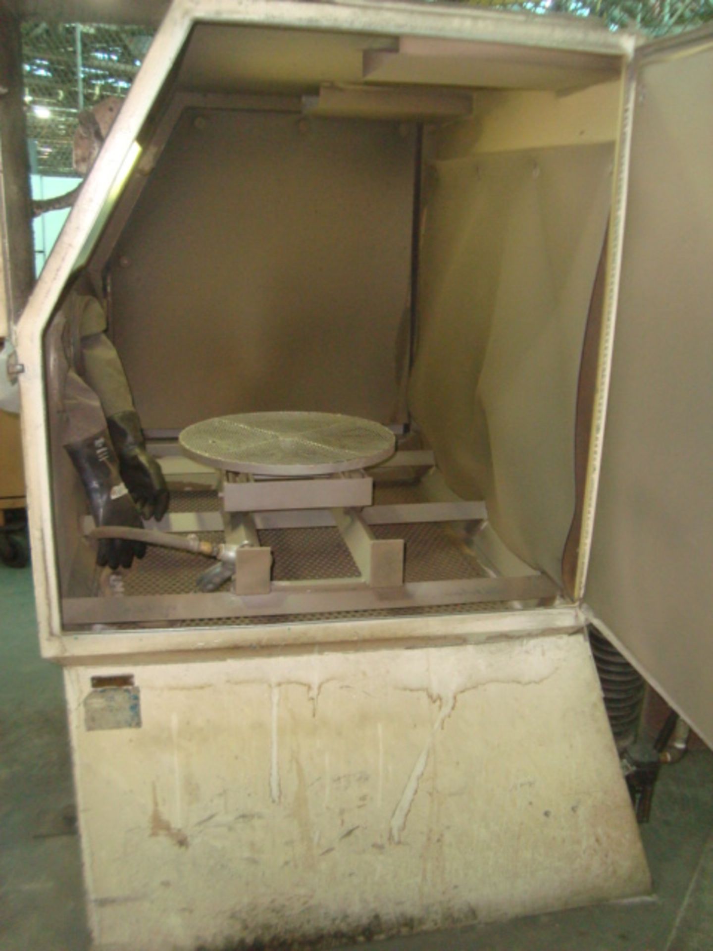 Clemco Model BNP 220-3 2-Glove Bead Blasting Cabinet With Swing Out Access Doors On Left & Right - Image 4 of 13