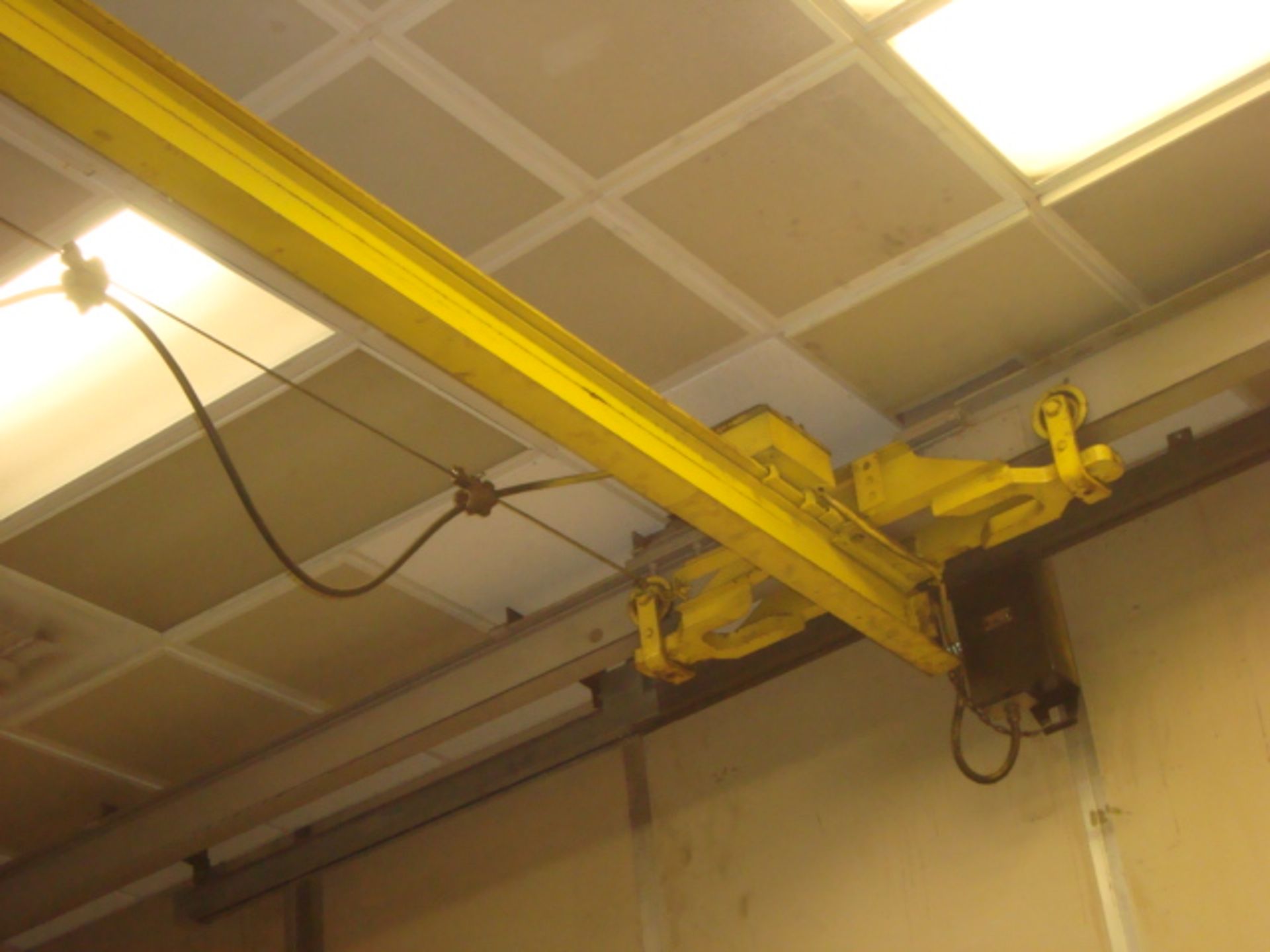 Approx. 16' ft. 1/2-Ton Capacity Bridge Crane With DeMag 1/2-Ton Capacity Electric Chain Hoist. (CMM - Image 4 of 6