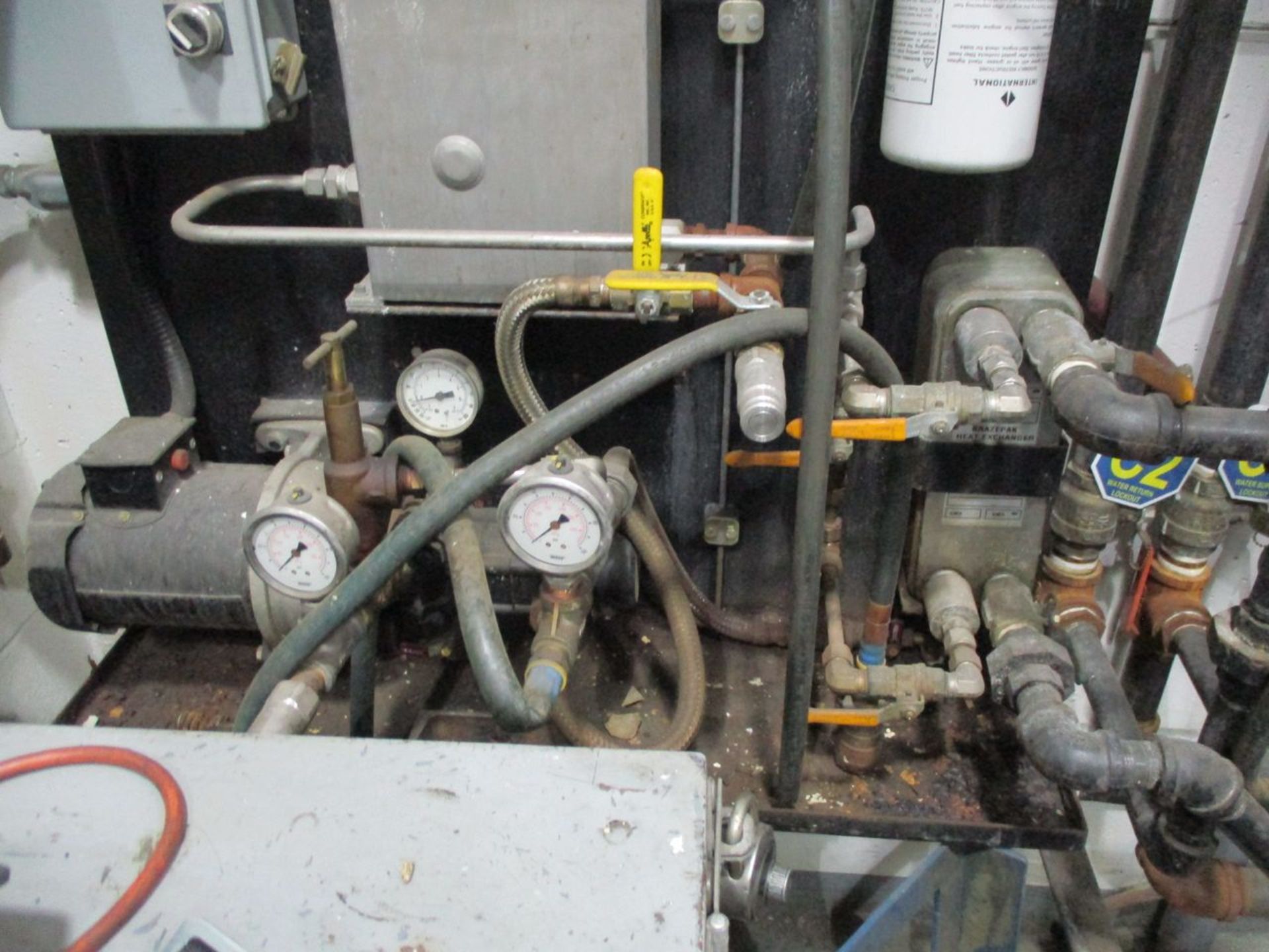 Fuel Room Bay 2 with Control Console, Pump, Heat Exchangers, Piping, Valves, Etc. (Prep Room Near - Image 2 of 3