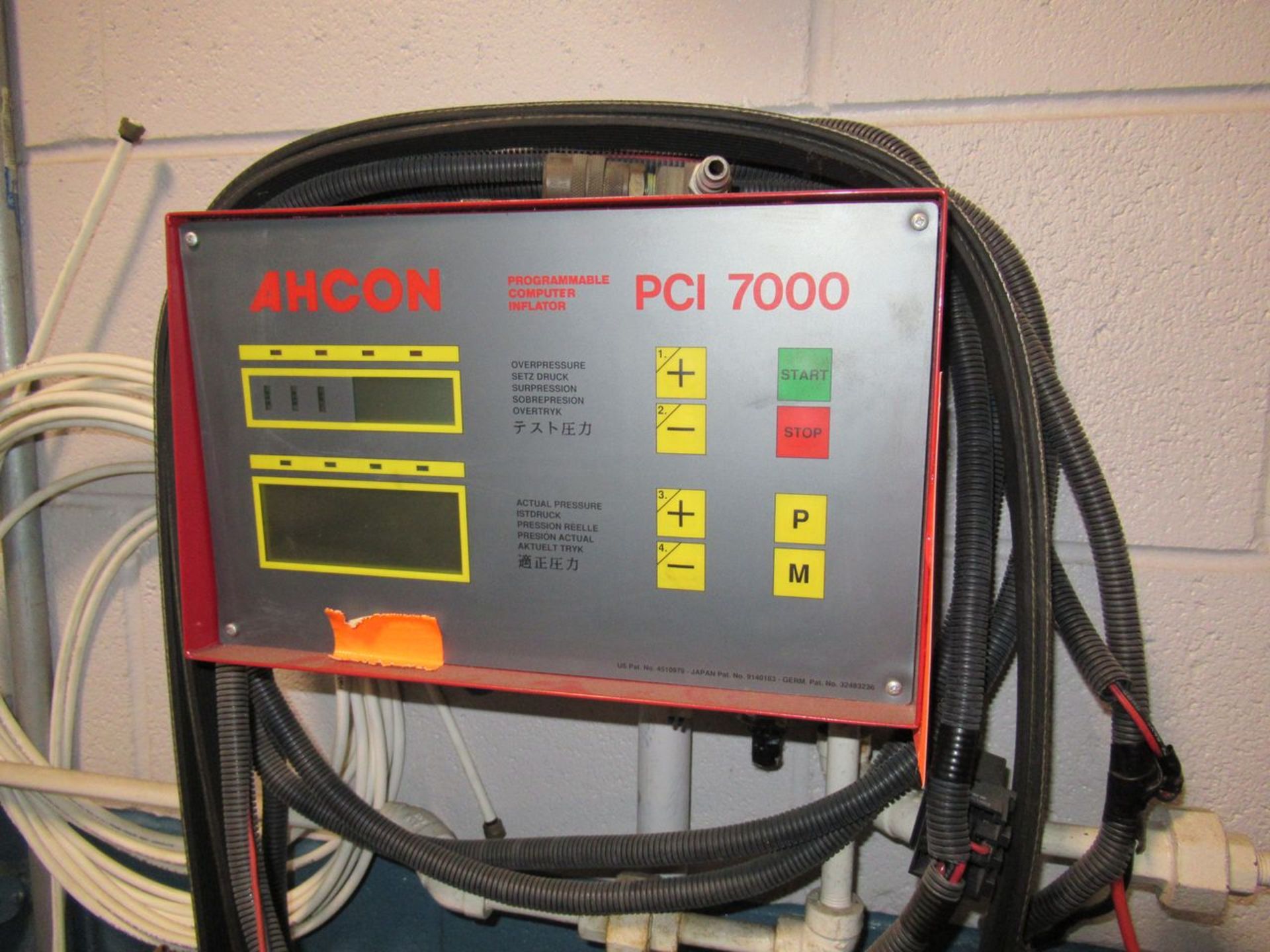 Ahcon PCI-7000 Programmable Computer Inflator, s/n 10.100.377, 145-200 Psi