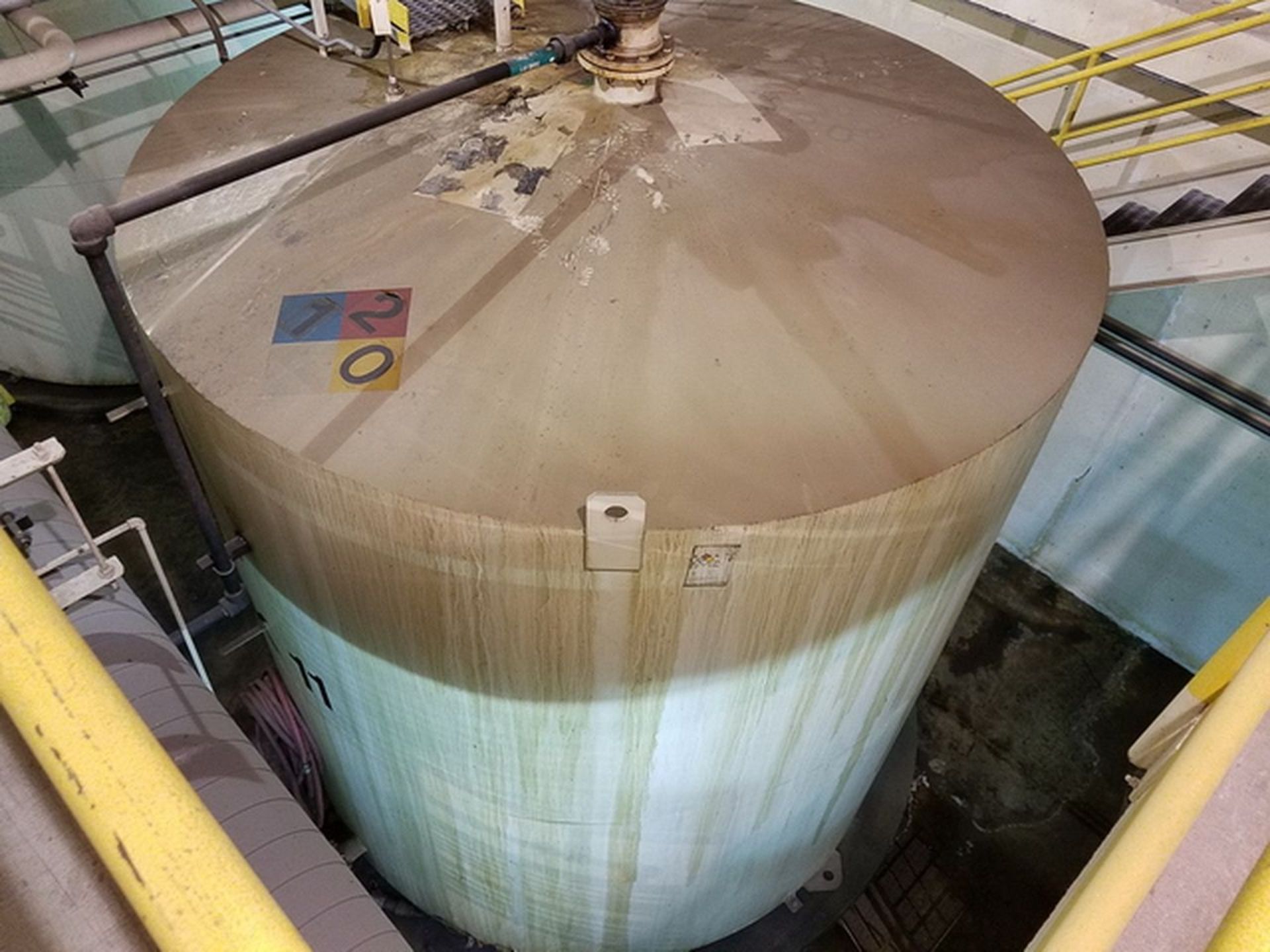 10.000 Gallon Max. Capacity Vertical ("2007" Emission Certification Fuel) Storage Tank #11 (Tank - Image 2 of 2