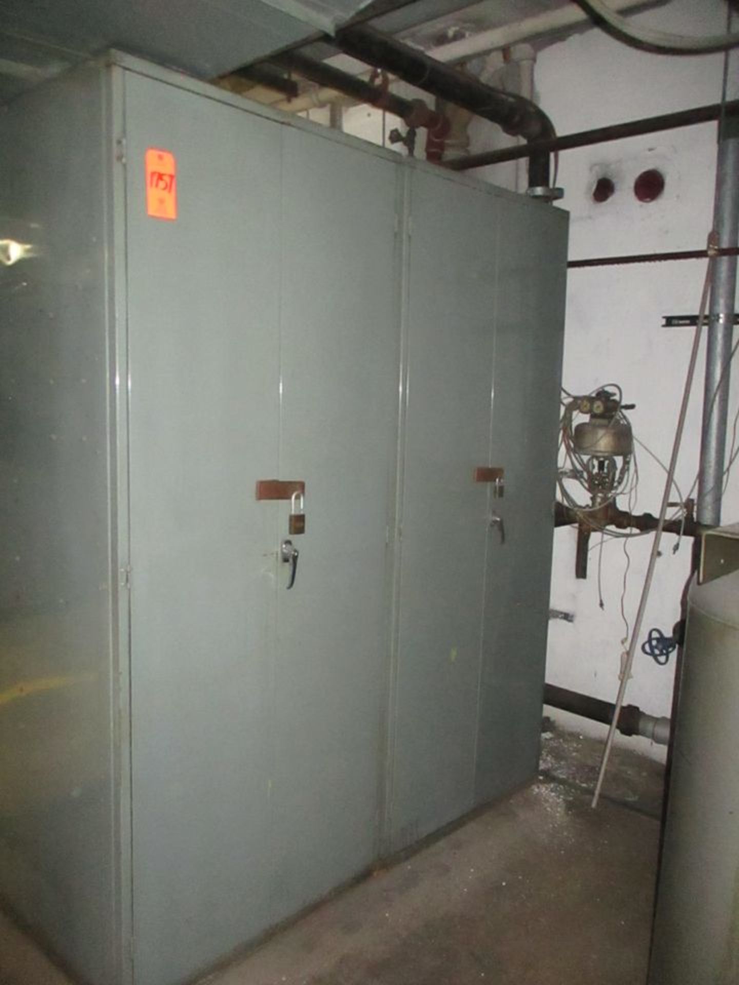 (2) 2-Door Steel Storage Cabinets (Basement BW-55)