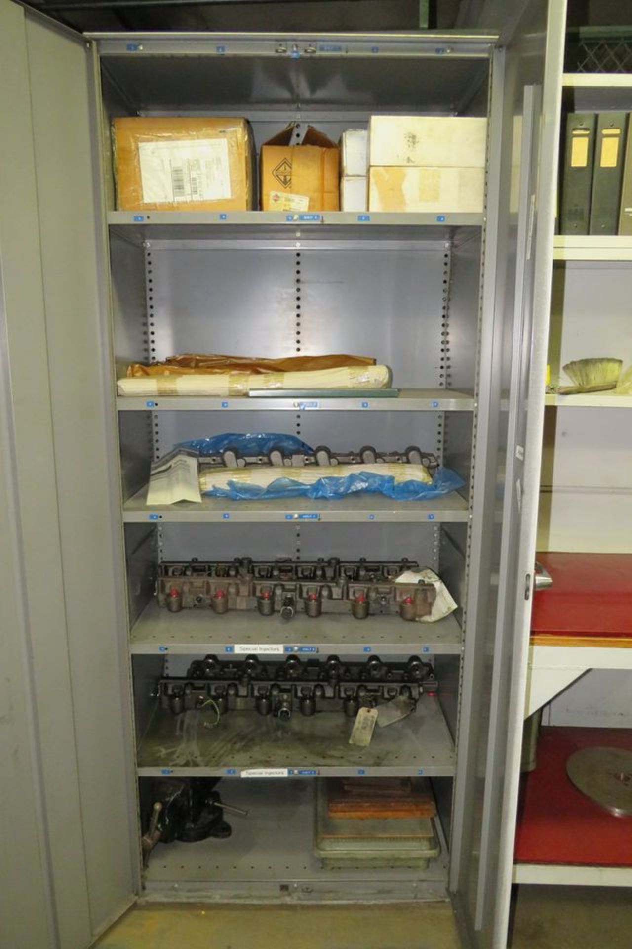 2-Door Metal Storage Cabinet, 36" X 20" X 88" (Basement CY-68 Cage 7) - Image 2 of 2
