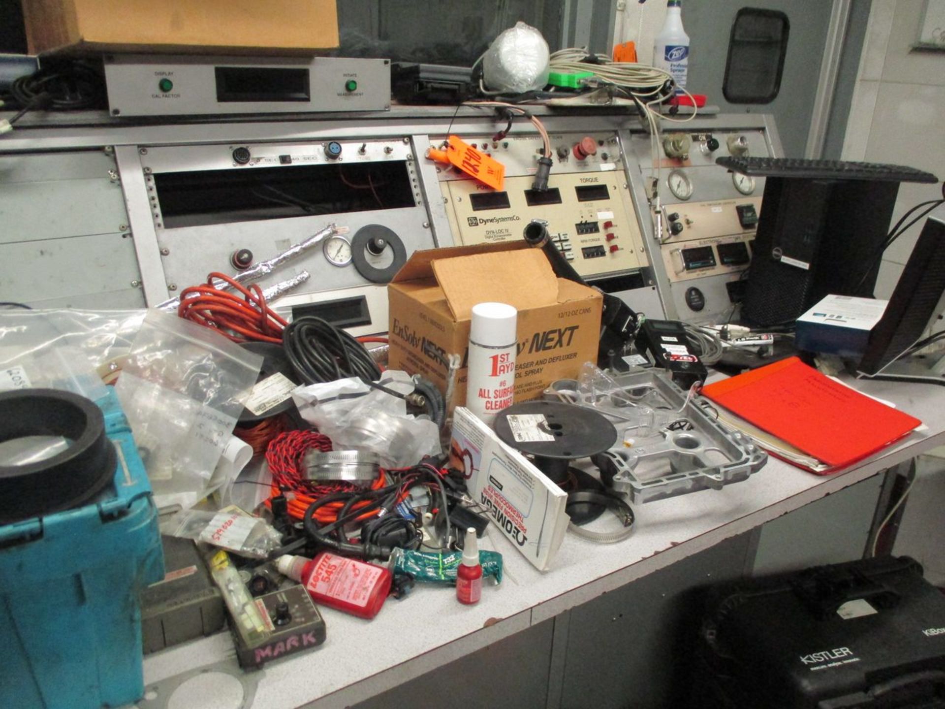 Contents of Cell 7 including (2) Manual Chain Hoists, Fuel Pump, Exhaust System, Piping, Valves, - Image 4 of 4