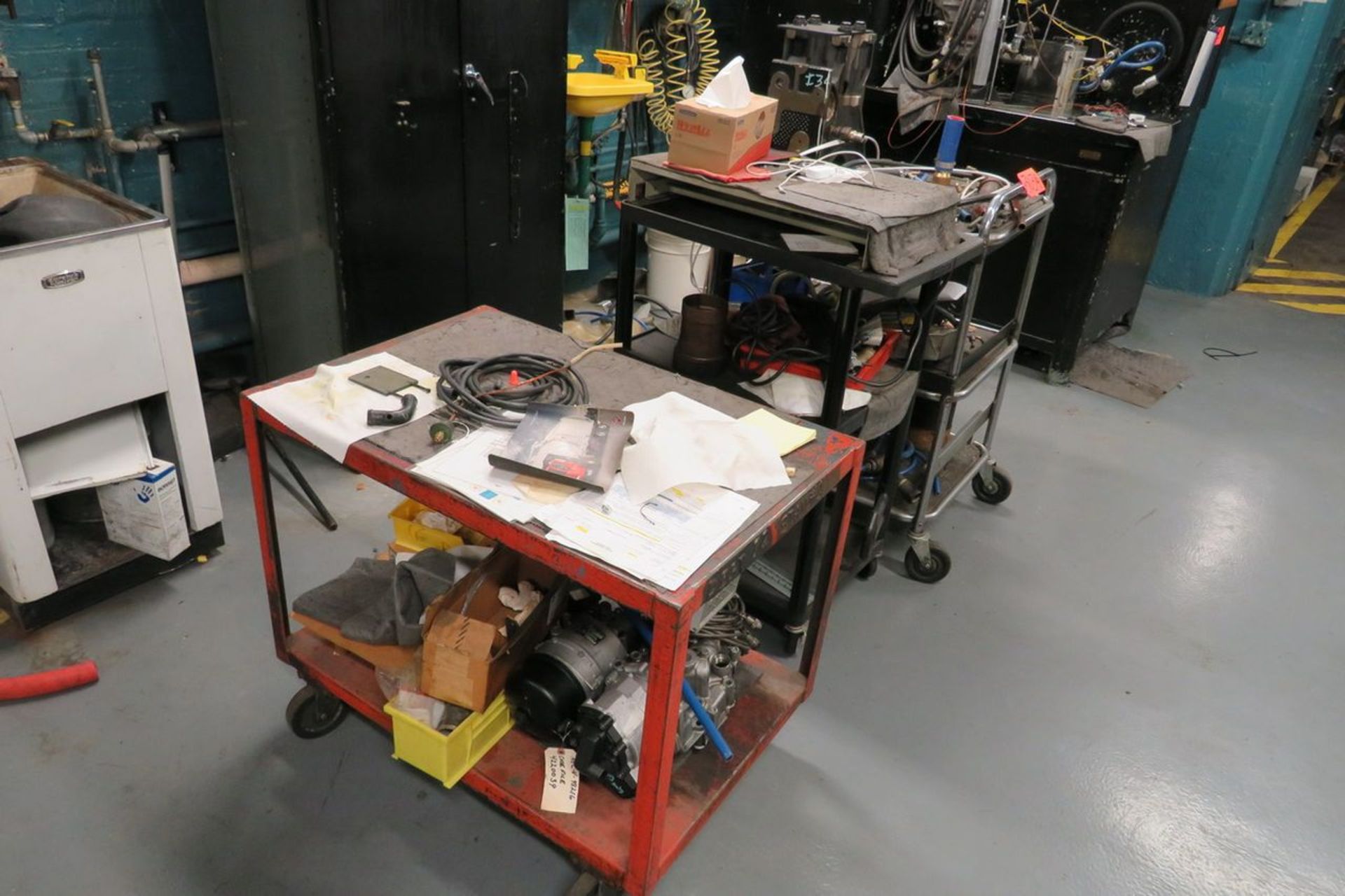 (3) Assorted Material Carts (Basement, DW 69, Thermotron Lab) - Image 3 of 3