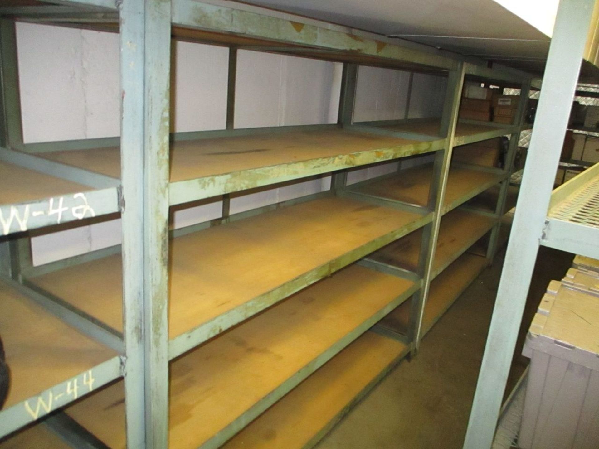 (12) 30" x 7' x 6' High 4 & 5 Tier Steel Shelves (Basement BX-55 Cage 20) - Image 3 of 3