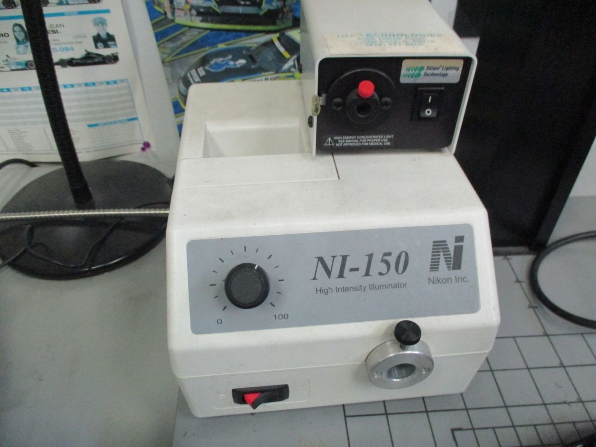 Bencher Copy Mate II Fluorescent Tabletop Producer with RTSC LCL-211H Probe and Nikon NI-150 High - Image 3 of 3