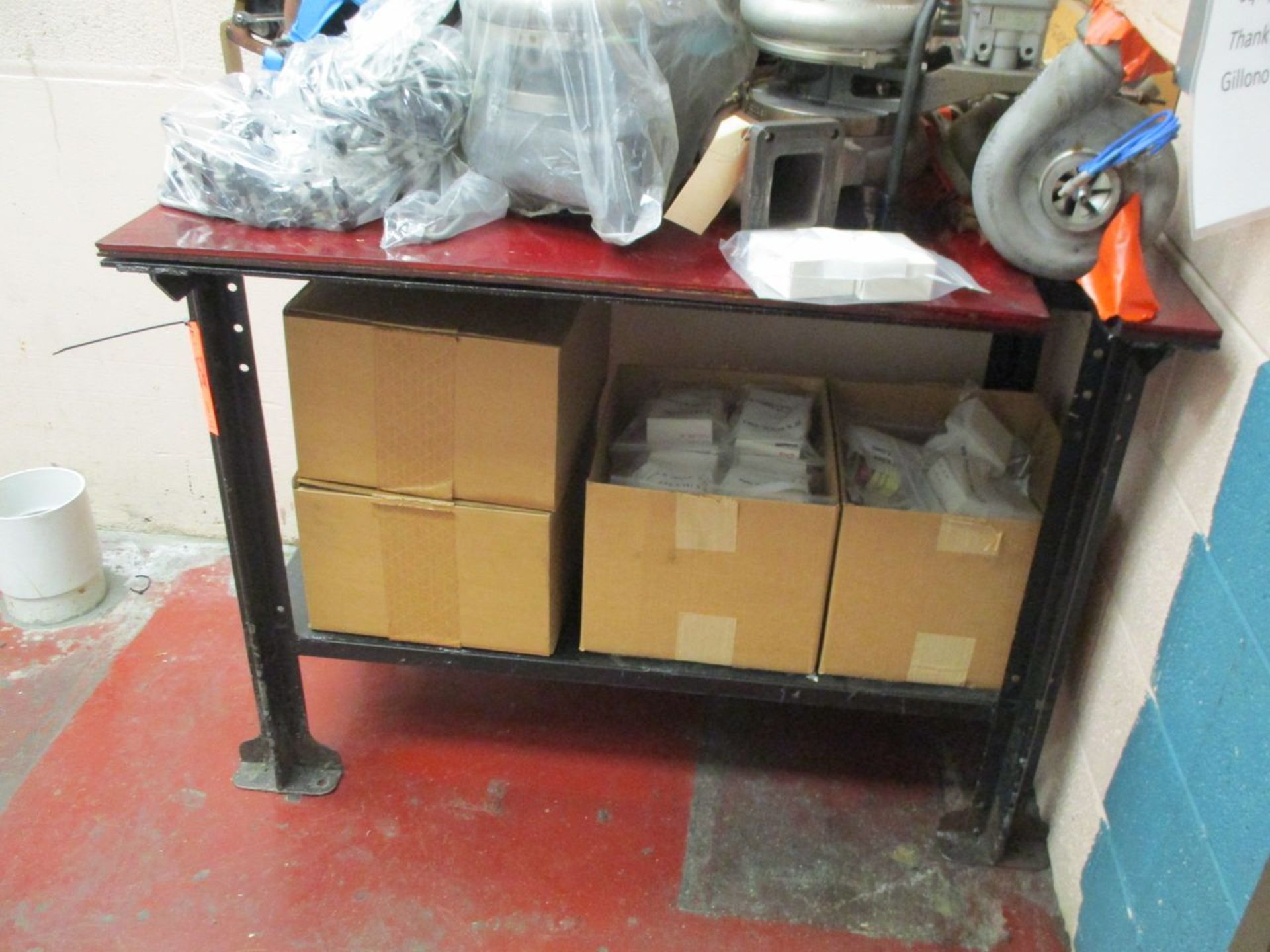 6' Test Bench, 2-Door Steel Storage Cabinet, Bookcase (Building 10 Area 5 ) - Image 4 of 4