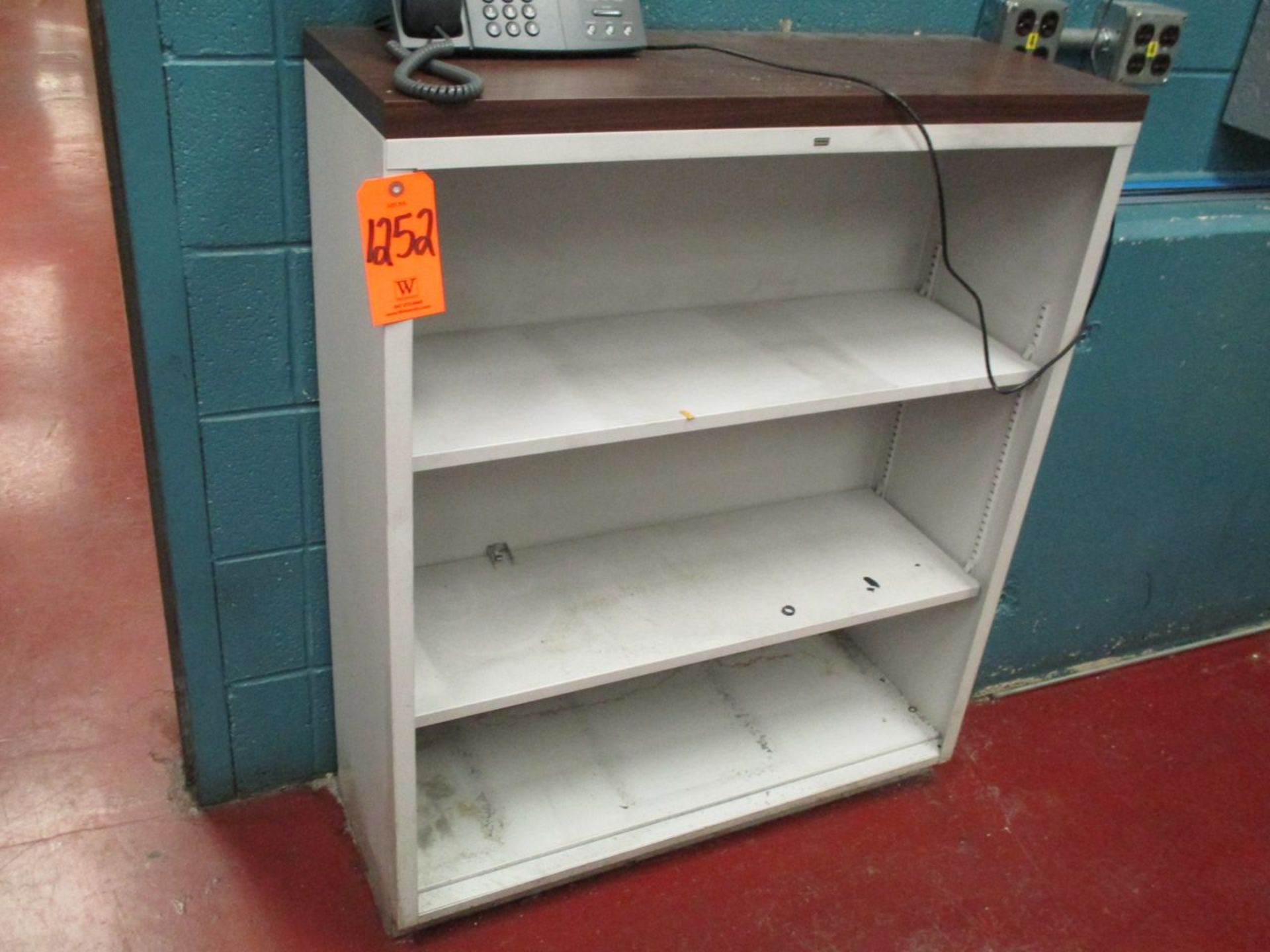 6' Test Bench, 2-Door Steel Storage Cabinet, Bookcase (Building 10 Area 5 ) - Image 3 of 4