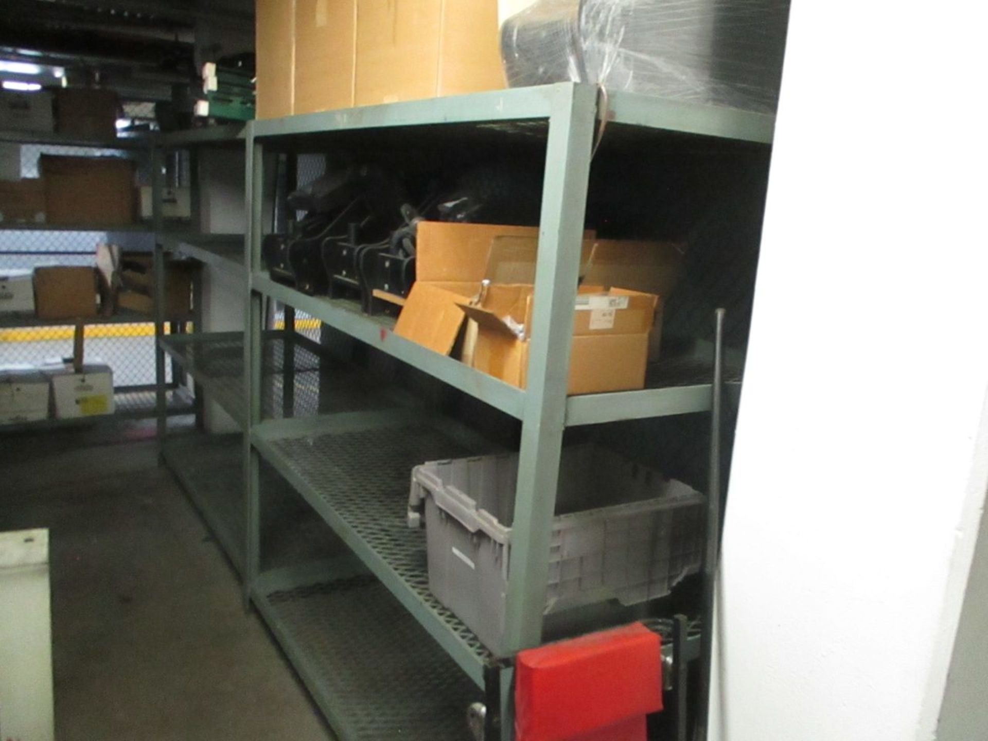 (12) 30" x 7' x 6' High 4 & 5 Tier Steel Shelves (Basement BX-55 Cage 20) - Image 2 of 3