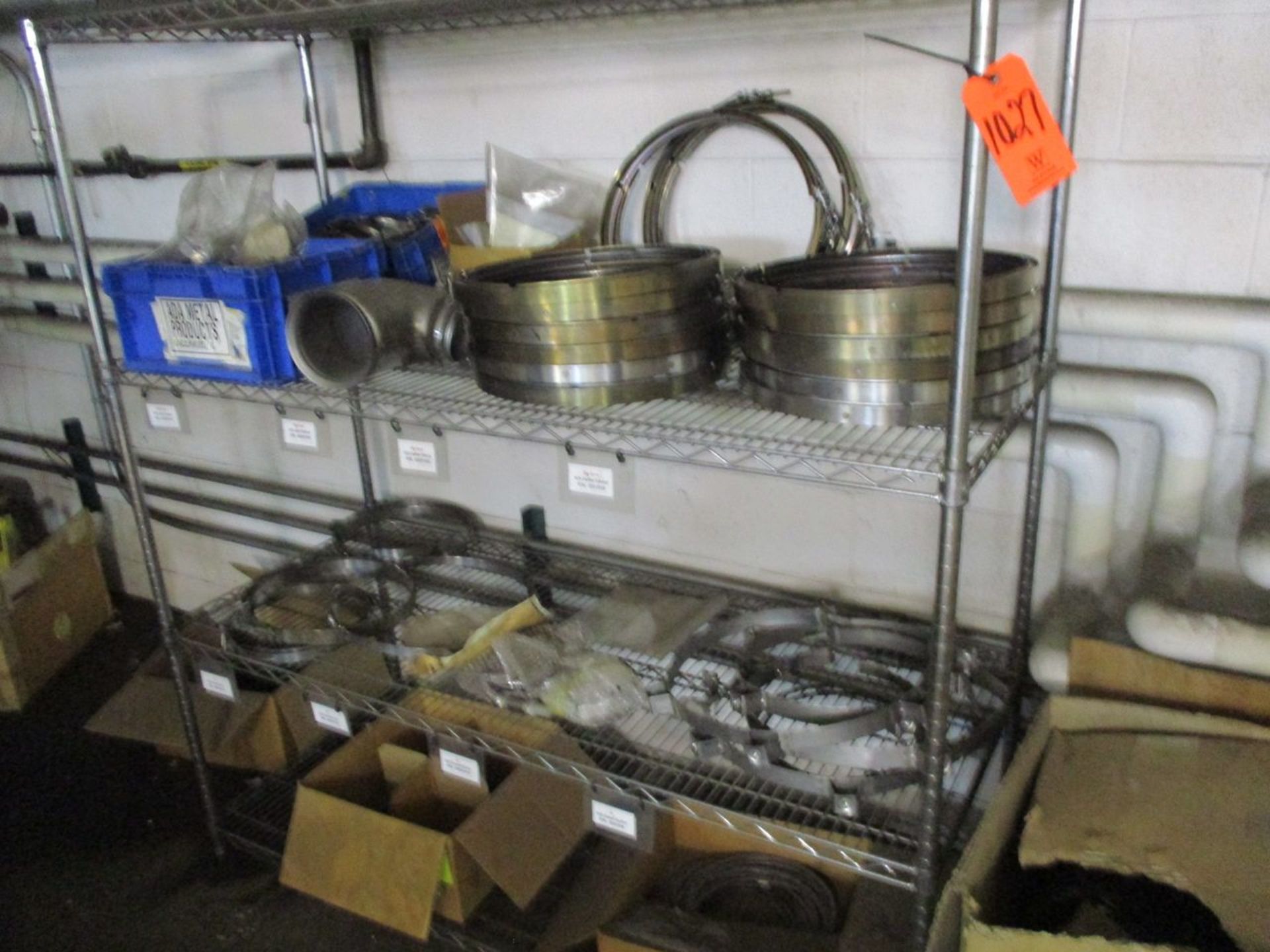 (4) Wire and Chrome Racks (Prep Room Near Door 33 - Mezzanine) - Image 5 of 5