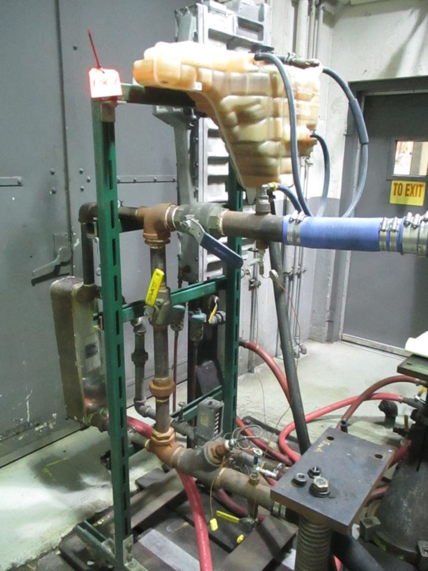 Coolant Cart with Heat Exchanger, Pump, Flow Meter, CAC Cooler (Cell 24)