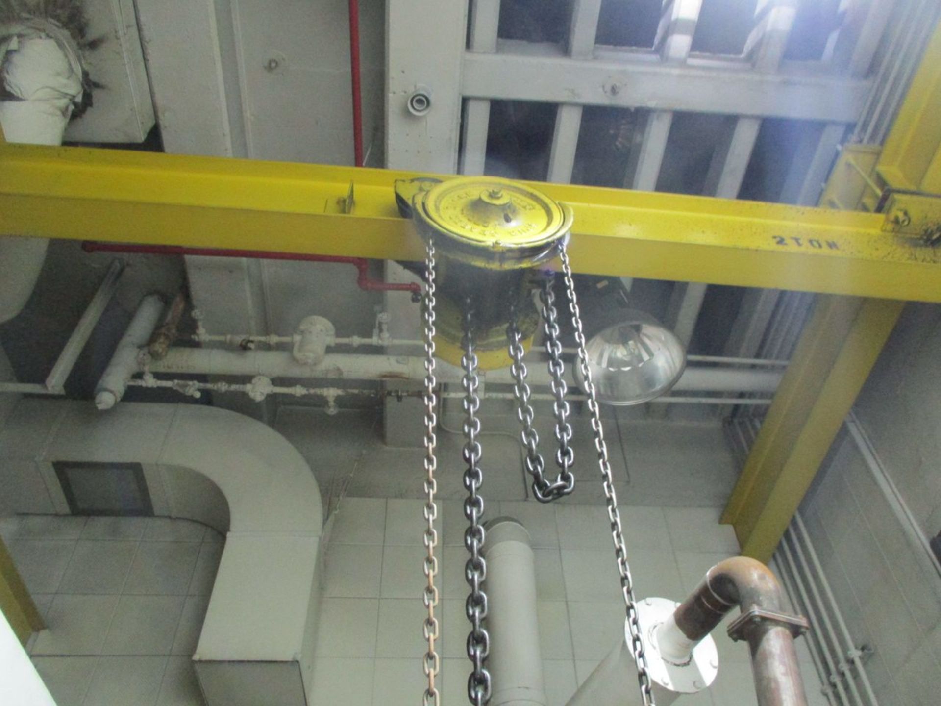 (2) Yale 2-Ton Manual Chain Hoists (Cell 6)